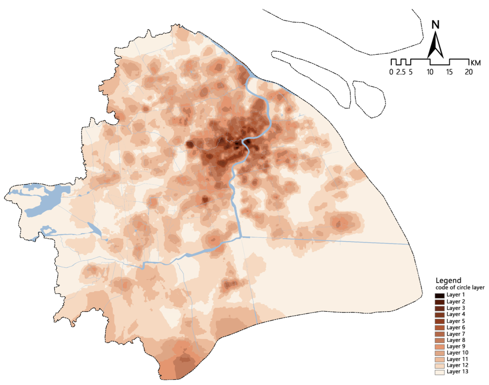 Land | Free Full-Text | Delineating and Characterizing the Metropolitan ...