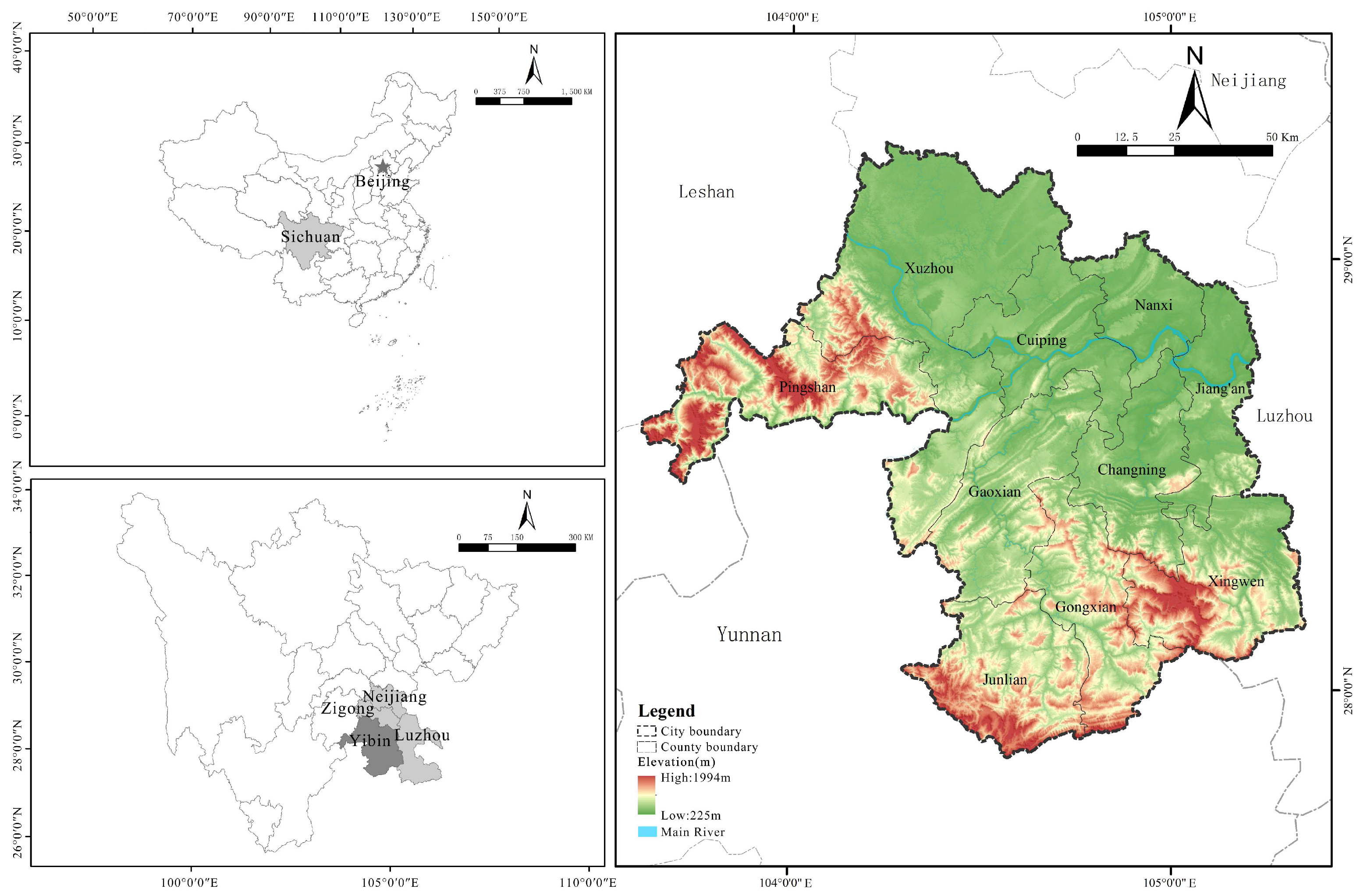 Predicting the Spatial Distribution of Geological Hazards in Southern ...