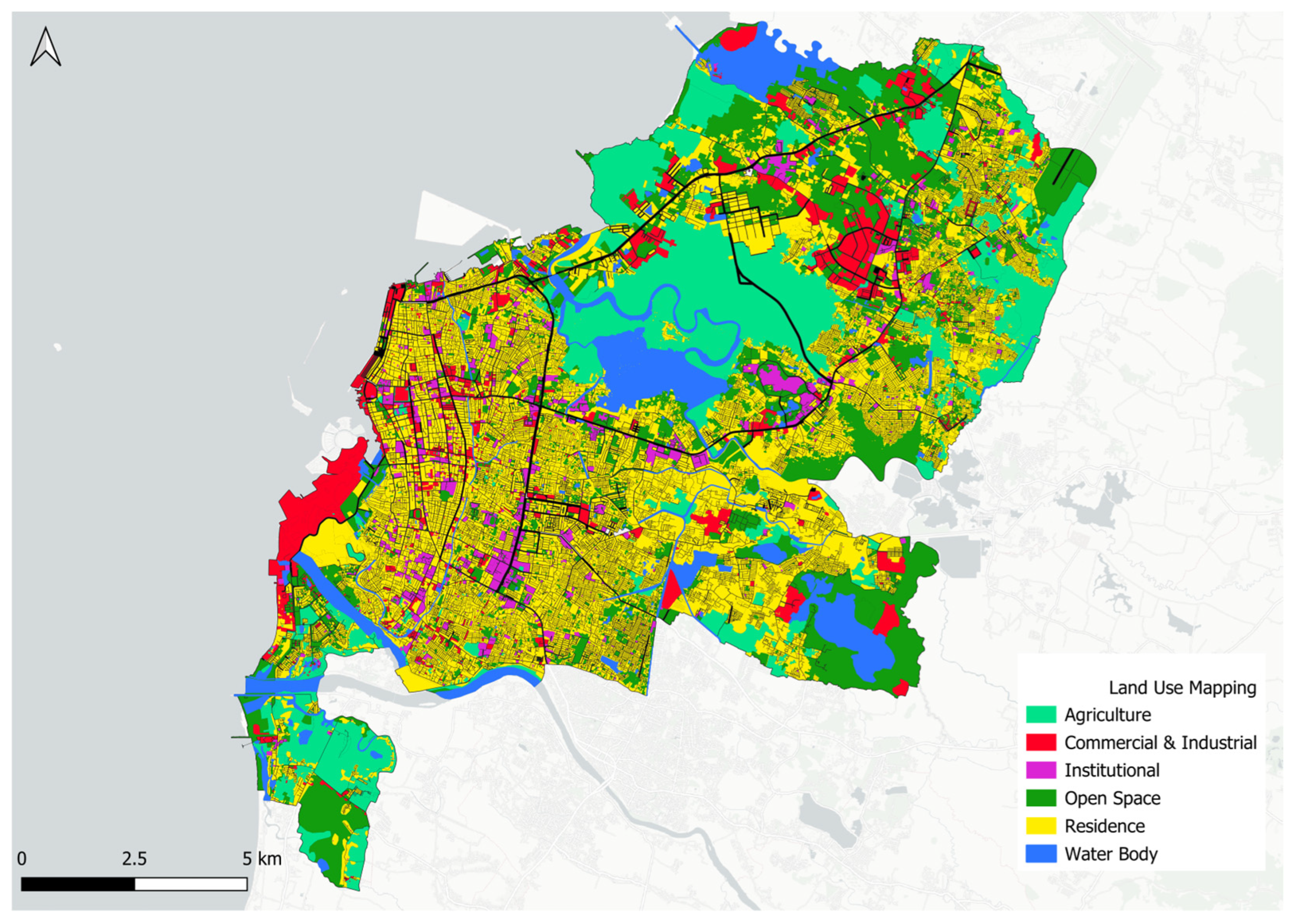 Multi-Scale Drivers of Urban Vegetation Moisture Stress: A Comparative ...
