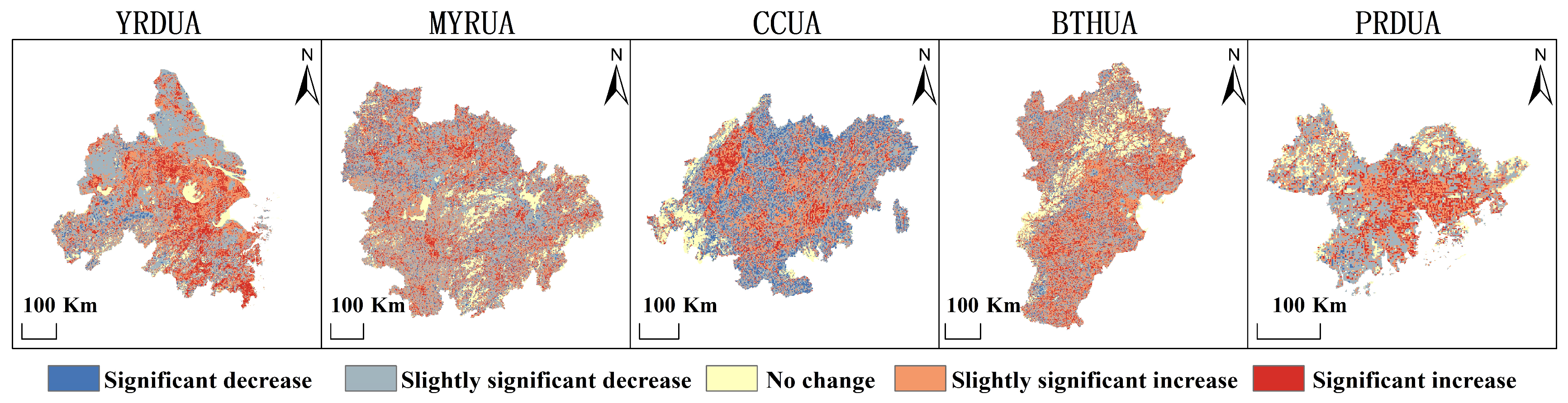 Spatiotemporal Dynamics and Drivers of Human Activity Intensity in ...