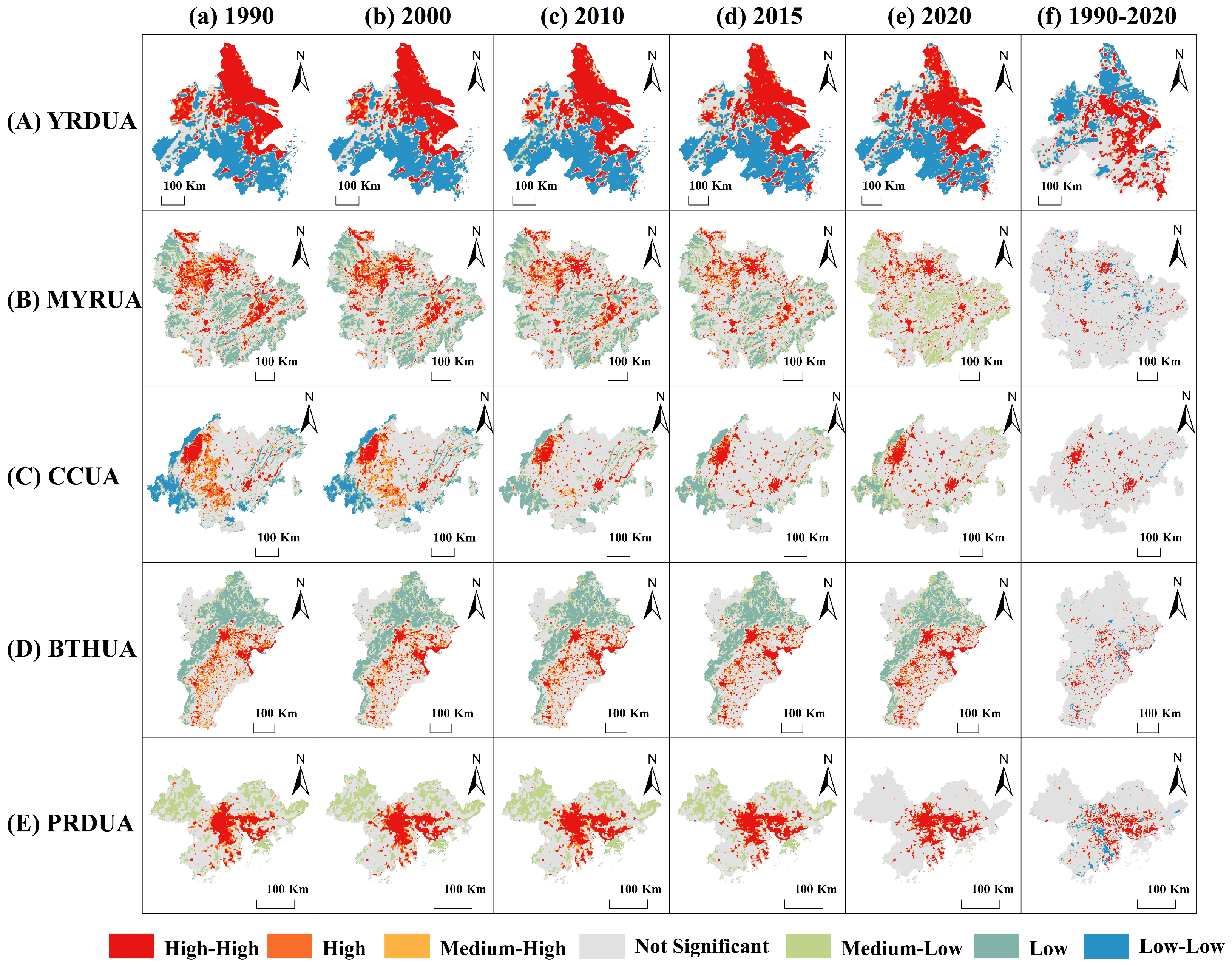 Spatiotemporal Dynamics and Drivers of Human Activity Intensity in ...