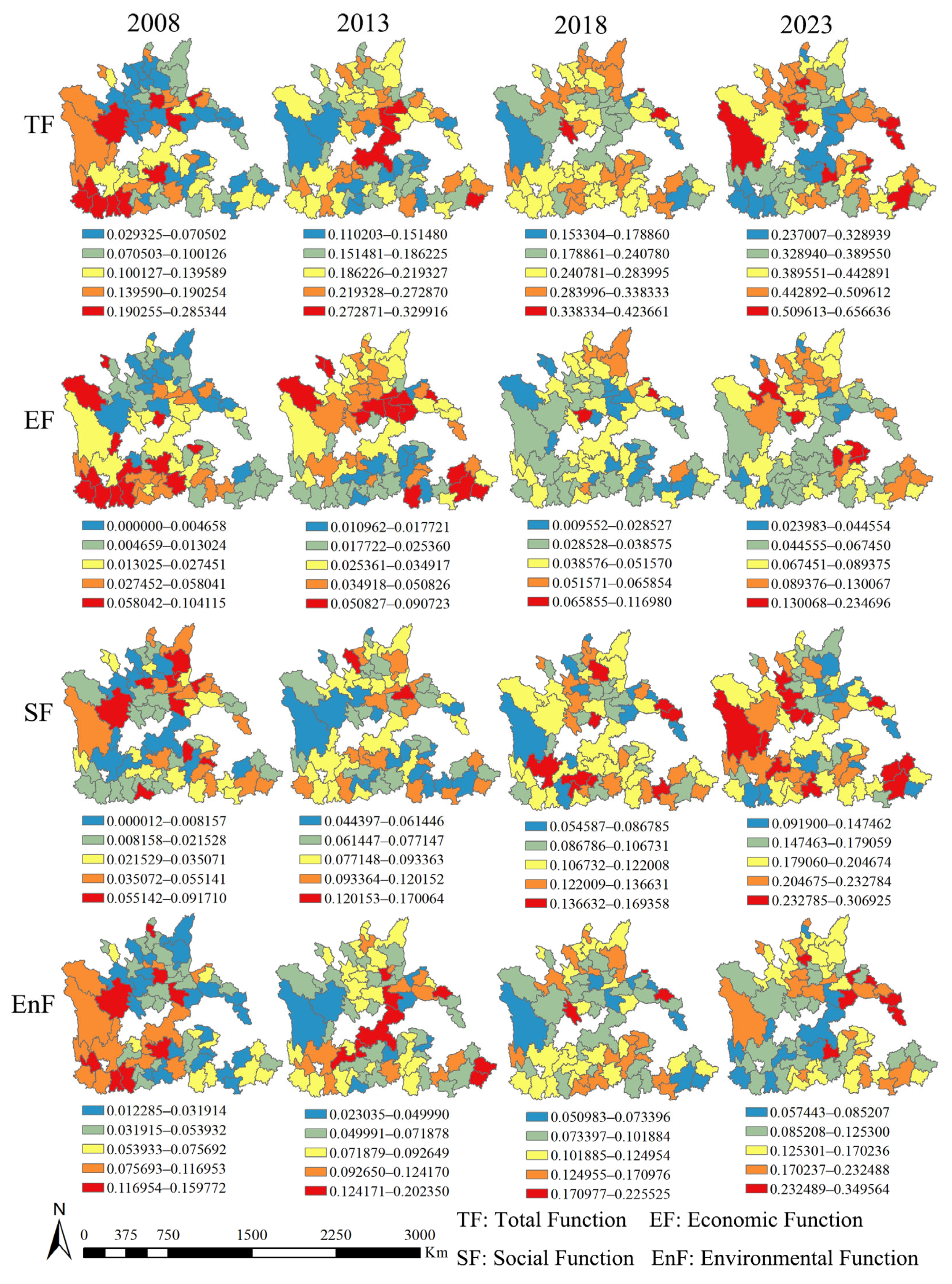 Spatiotemporal Heterogeneity and Influencing Factor of Trade-Offs and ...