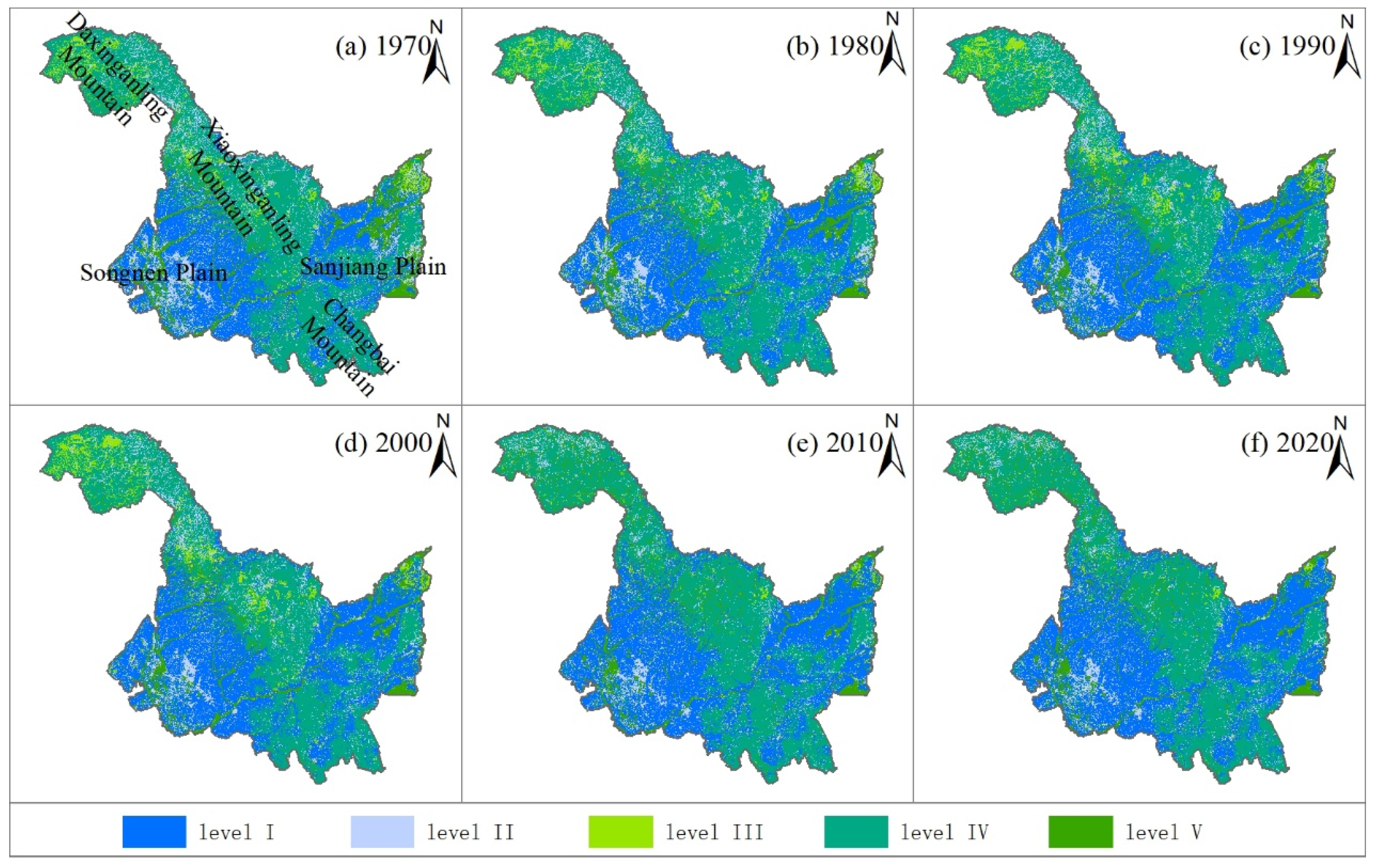 Temporal Trajectory and Spatial Heterogeneity of Agricultural Land ...