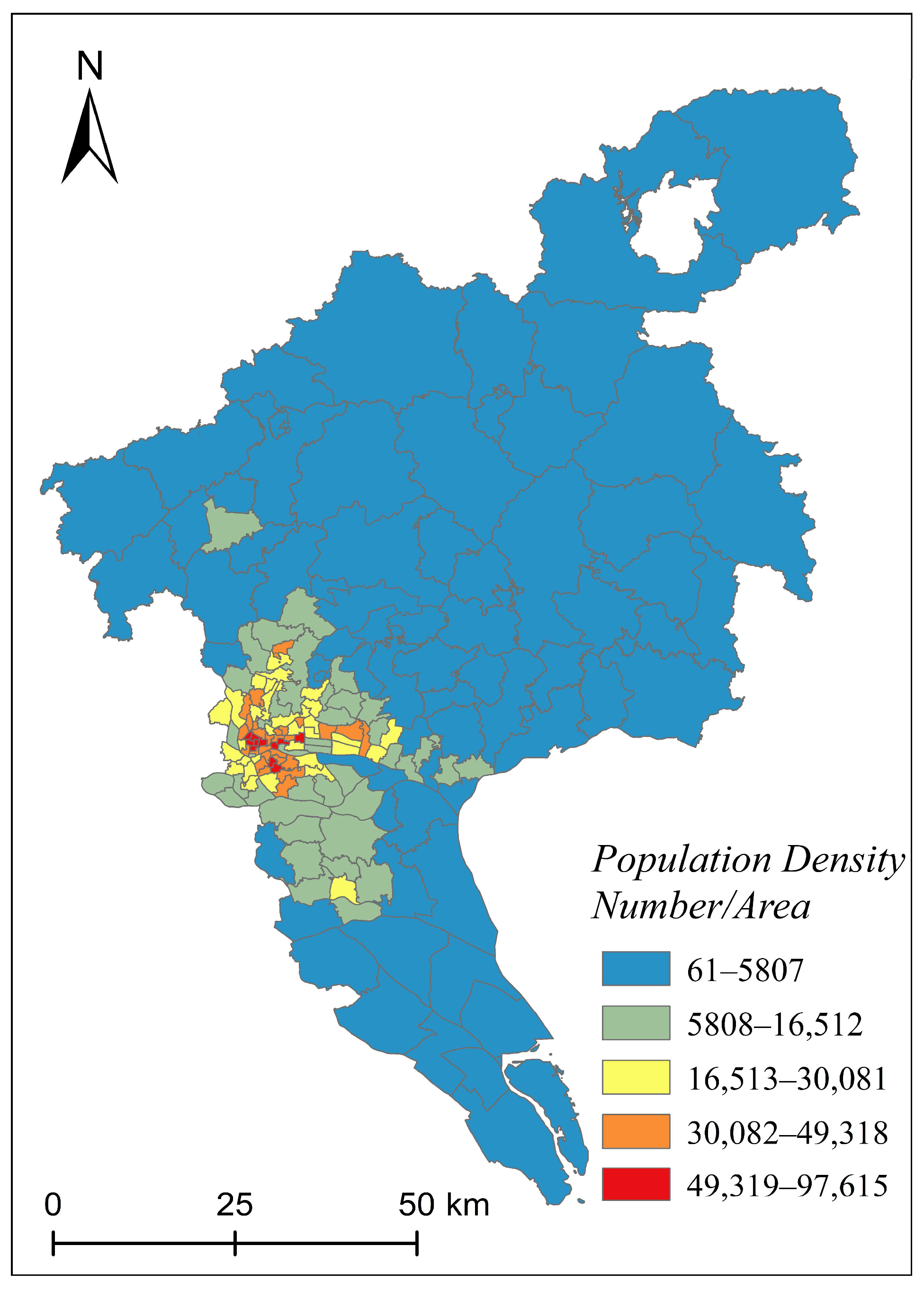 Spatial Coupling Characteristics and Driving Mechanisms of Population ...