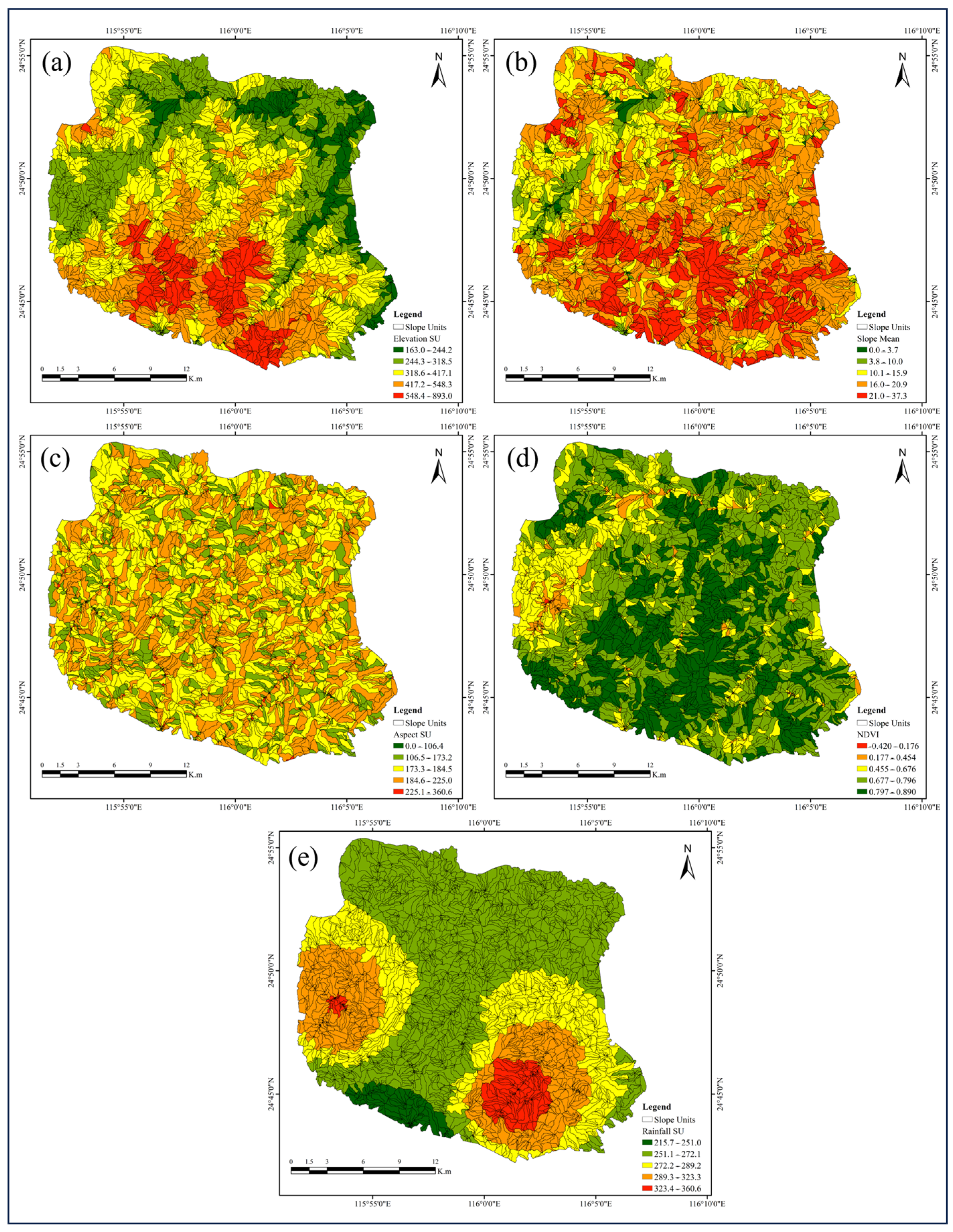 Integrating Grid-Based Random Forest Predictions with Slope Units for ...