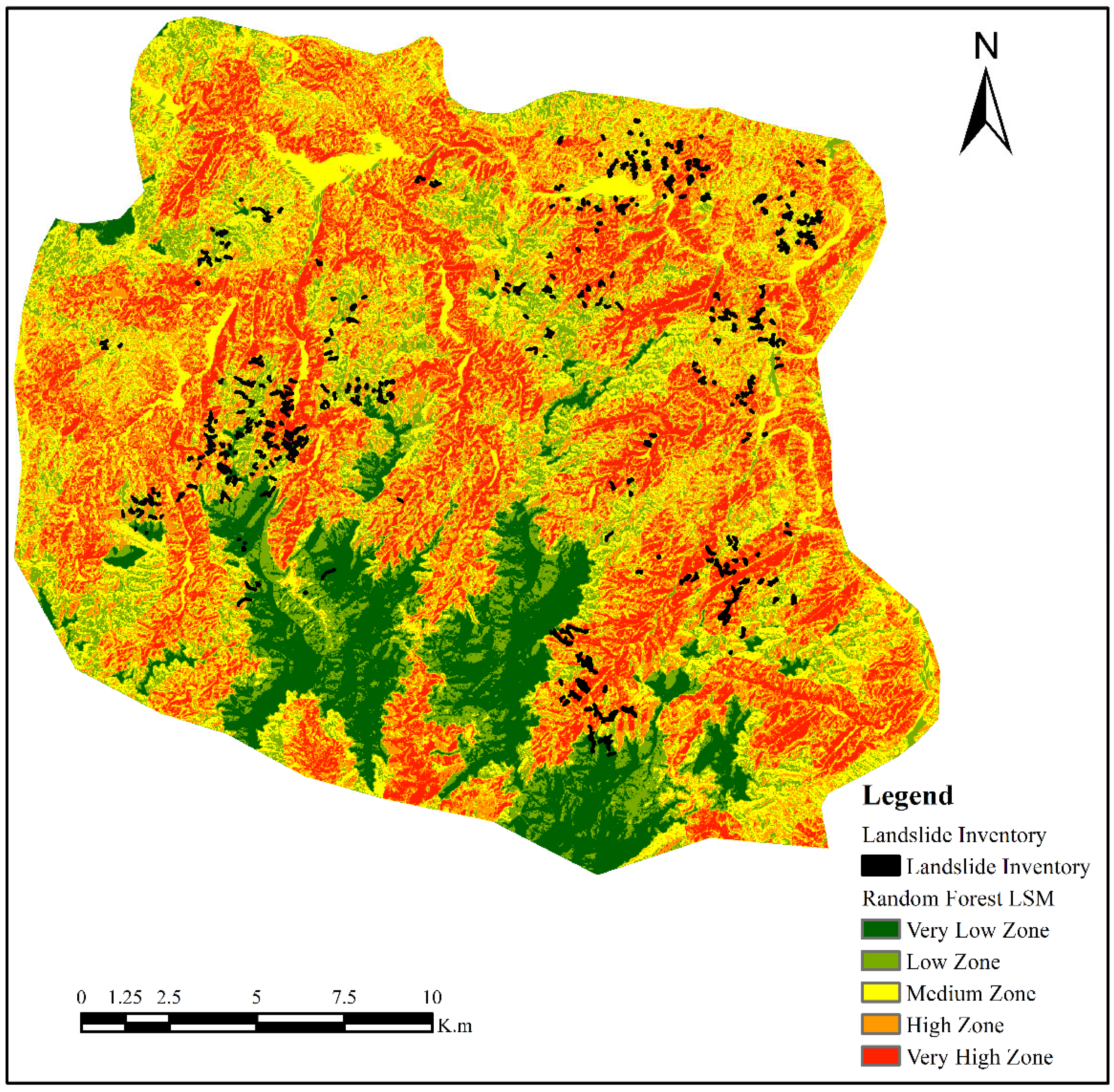 Integrating Grid-Based Random Forest Predictions with Slope Units for ...