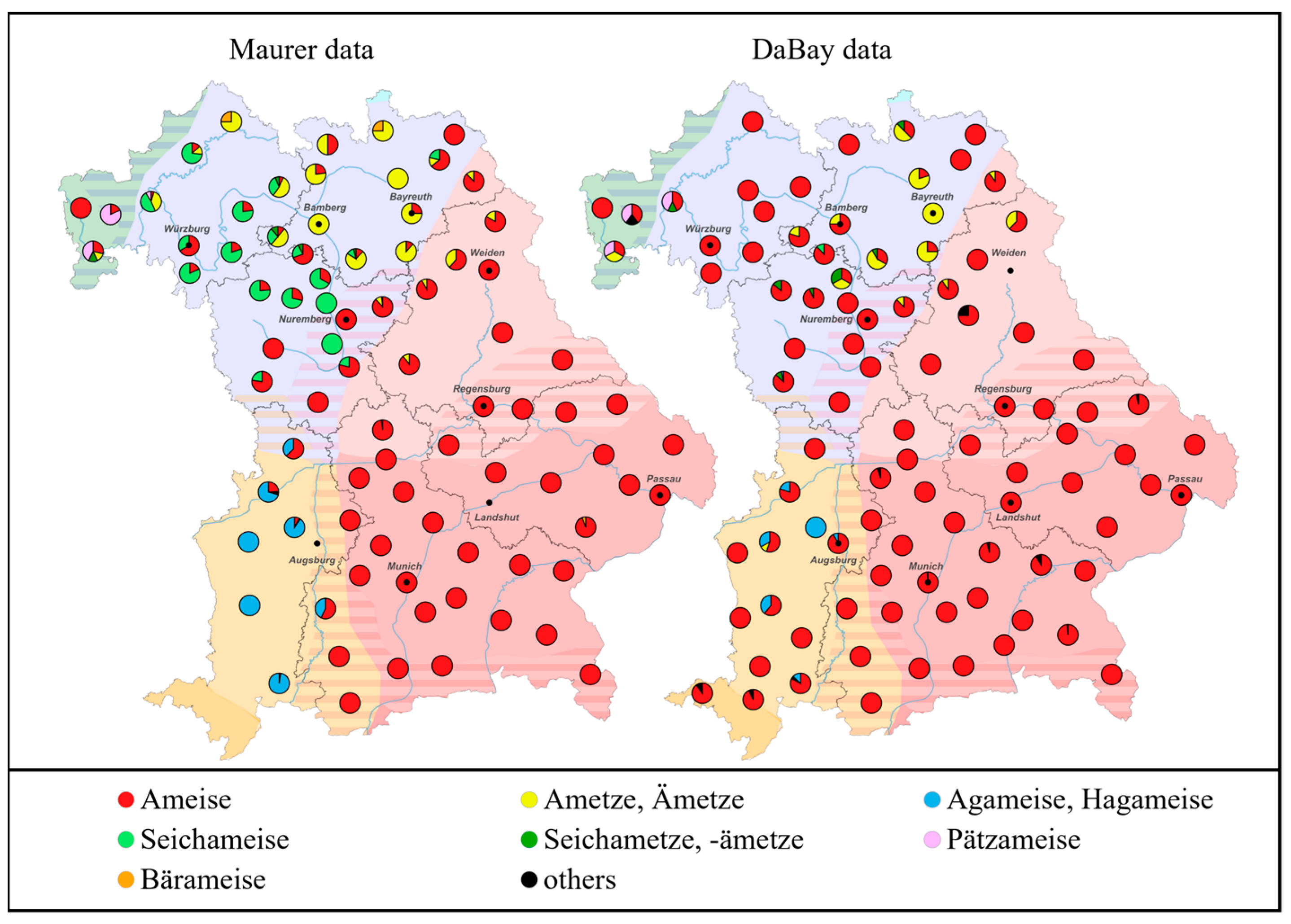 Lexical Variation and Change in the Bavarian, Franconian and Swabian ...
