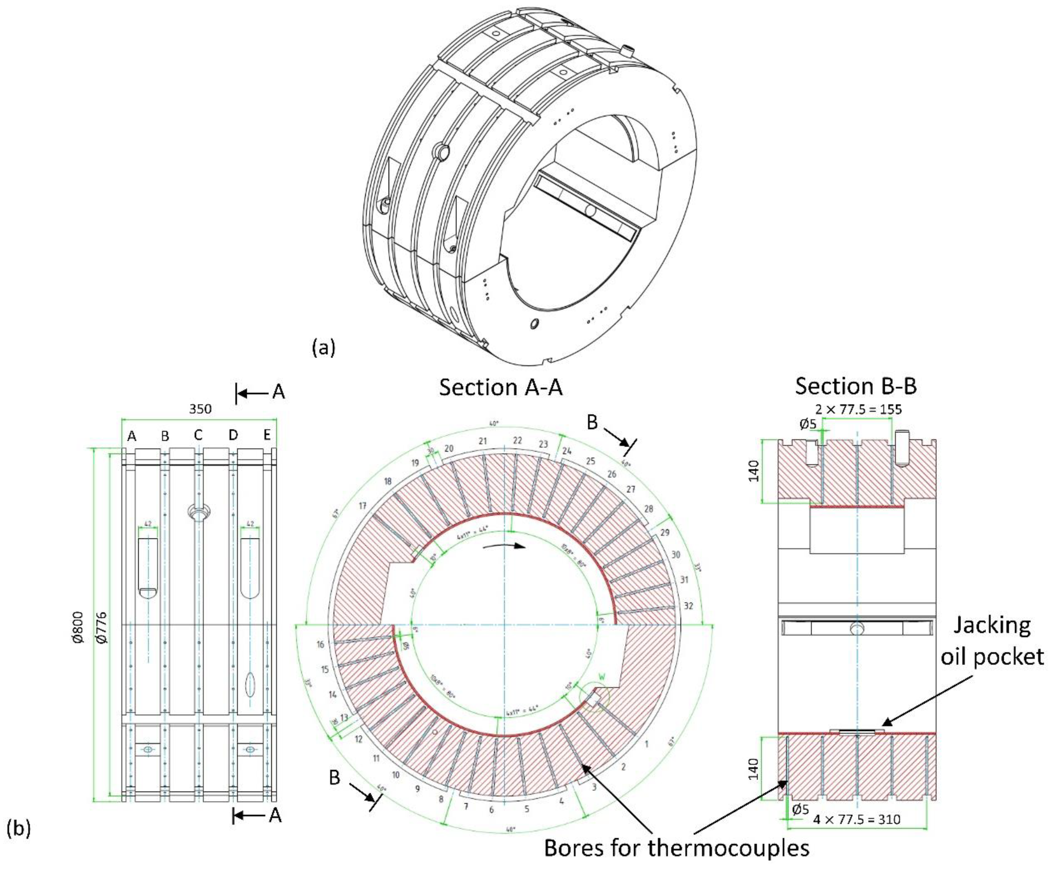 A Design For High Speed Journal Bearings With Reduced Pad Size And A Design For High Speed Journal Bearings With Reduced Pad Size And