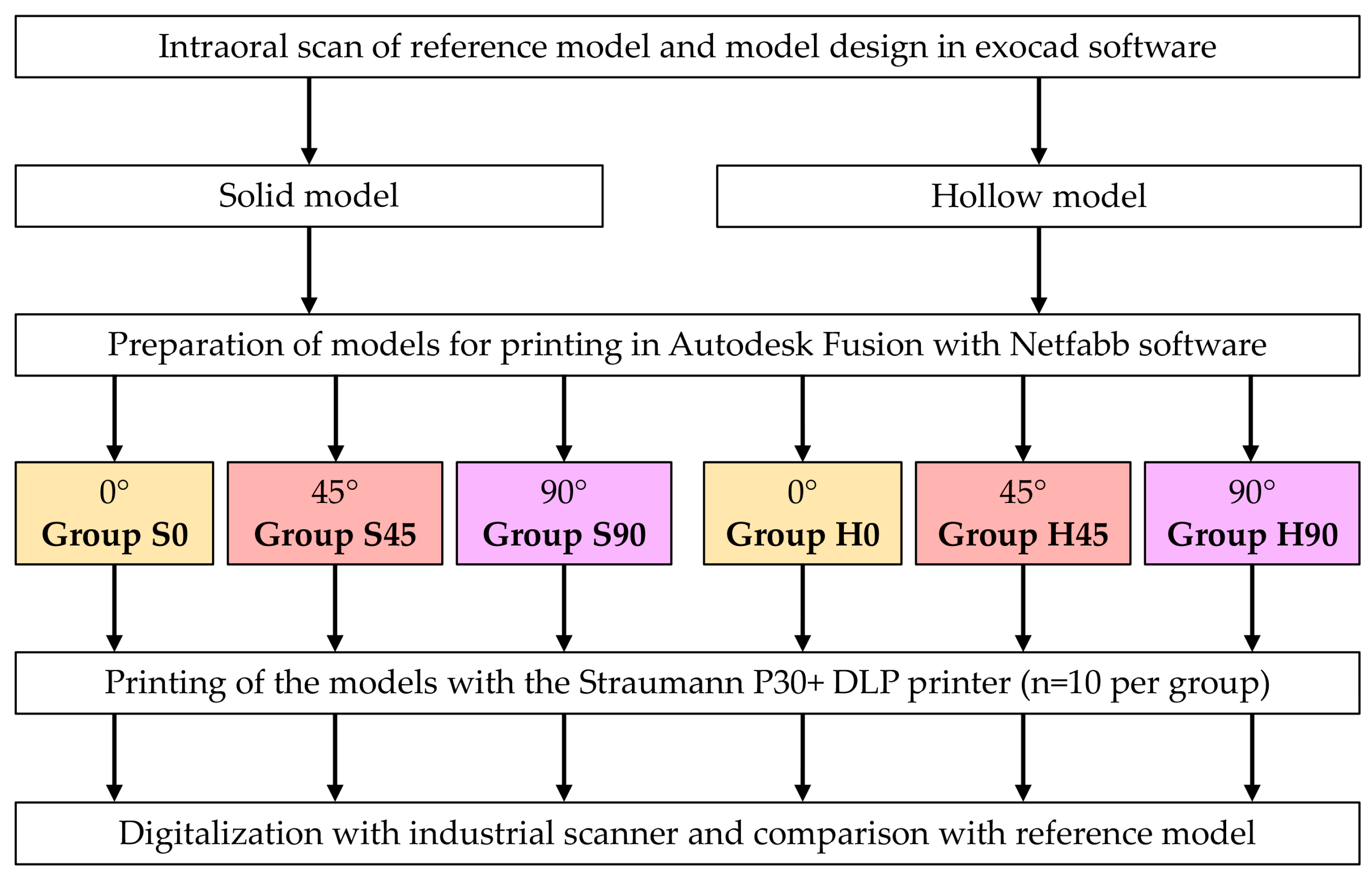 Influence of Model Design and Printing Orientation on the Dimensional ...