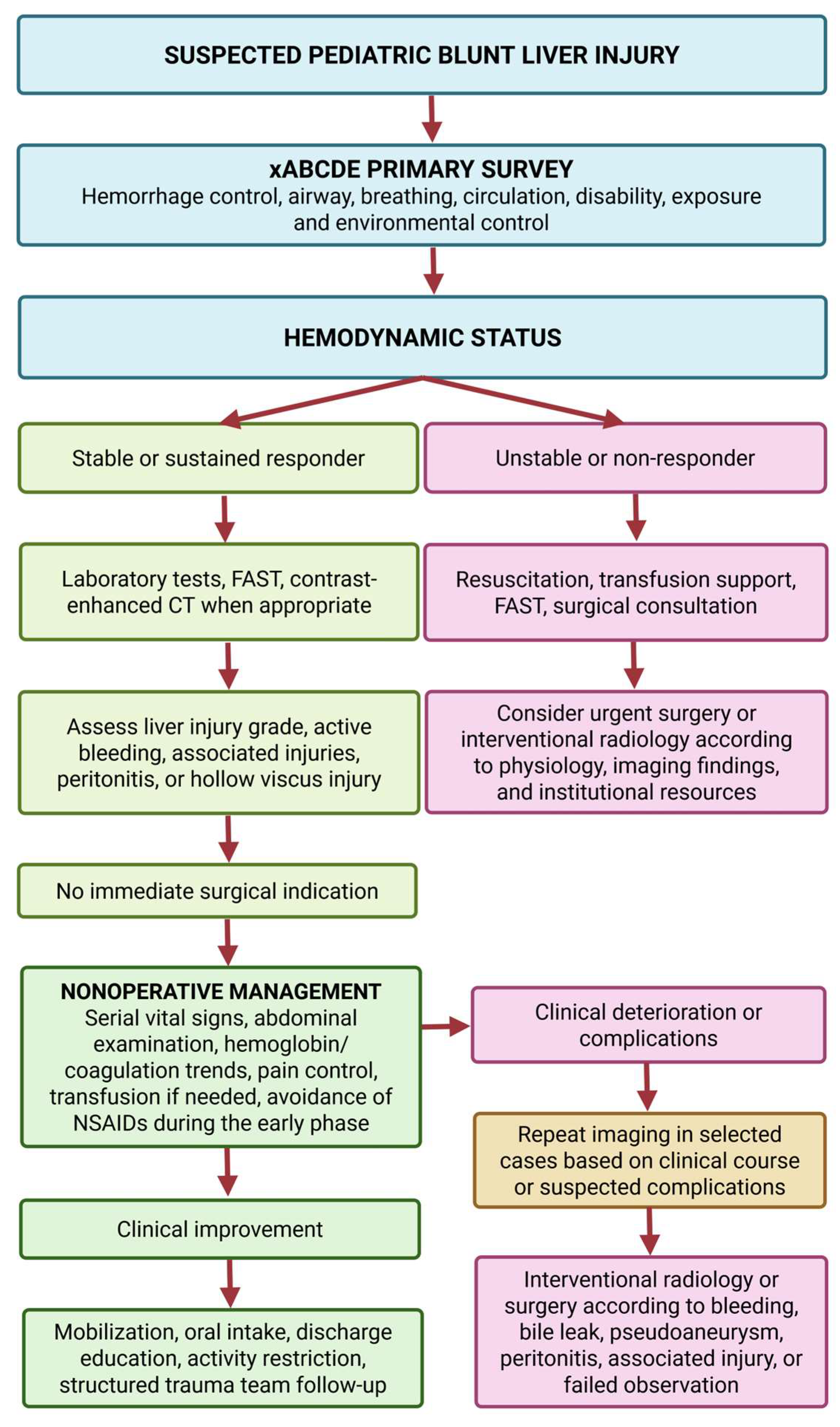 Pretext 3 Nonoperative Management of Pediatric Liver Injury: Current Evidence ...