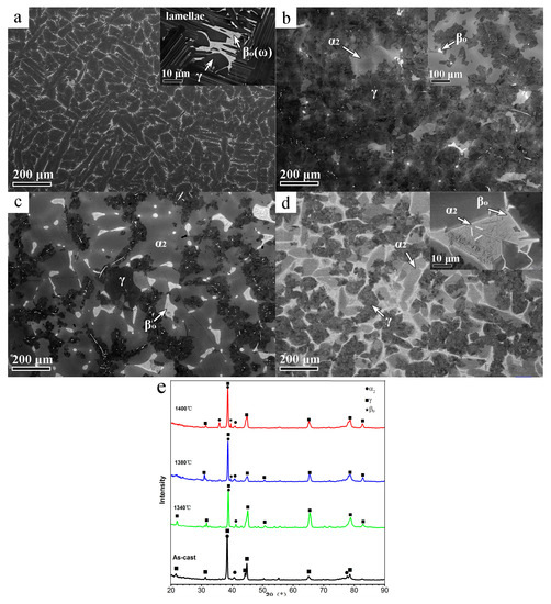 Microstructure Evolution of a Ti-45Al-8.5Nb-0.2W-0.2B-0.02Y