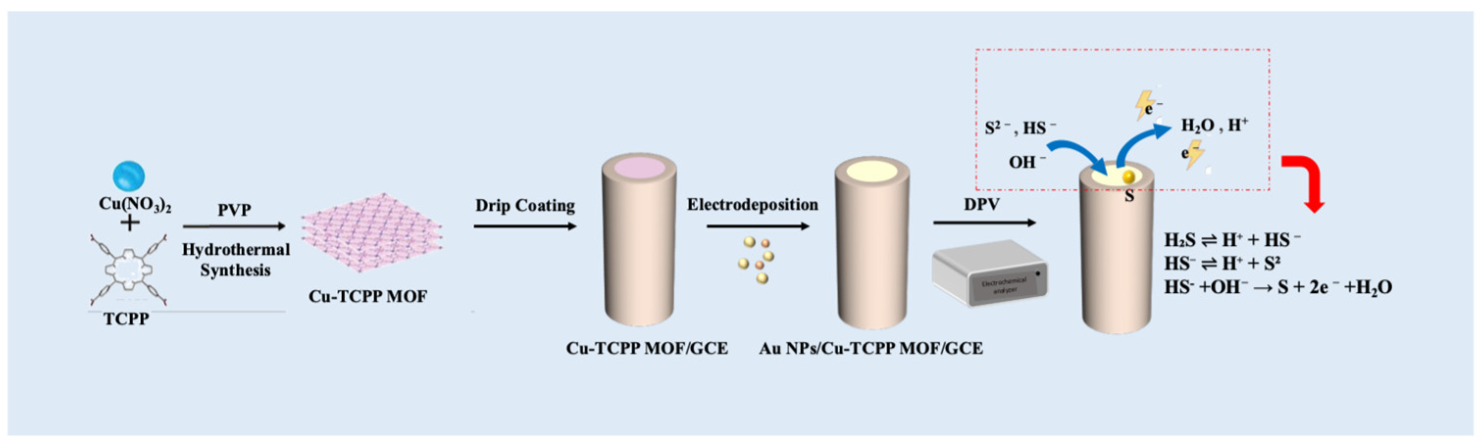 Ultra-Sensitive Electrochemical H2S Sensor Based on Au NP-Decorated 2D ...