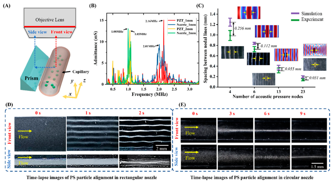 An Acoustofluidic Capillary Nozzle for Programmable Microstructure ...