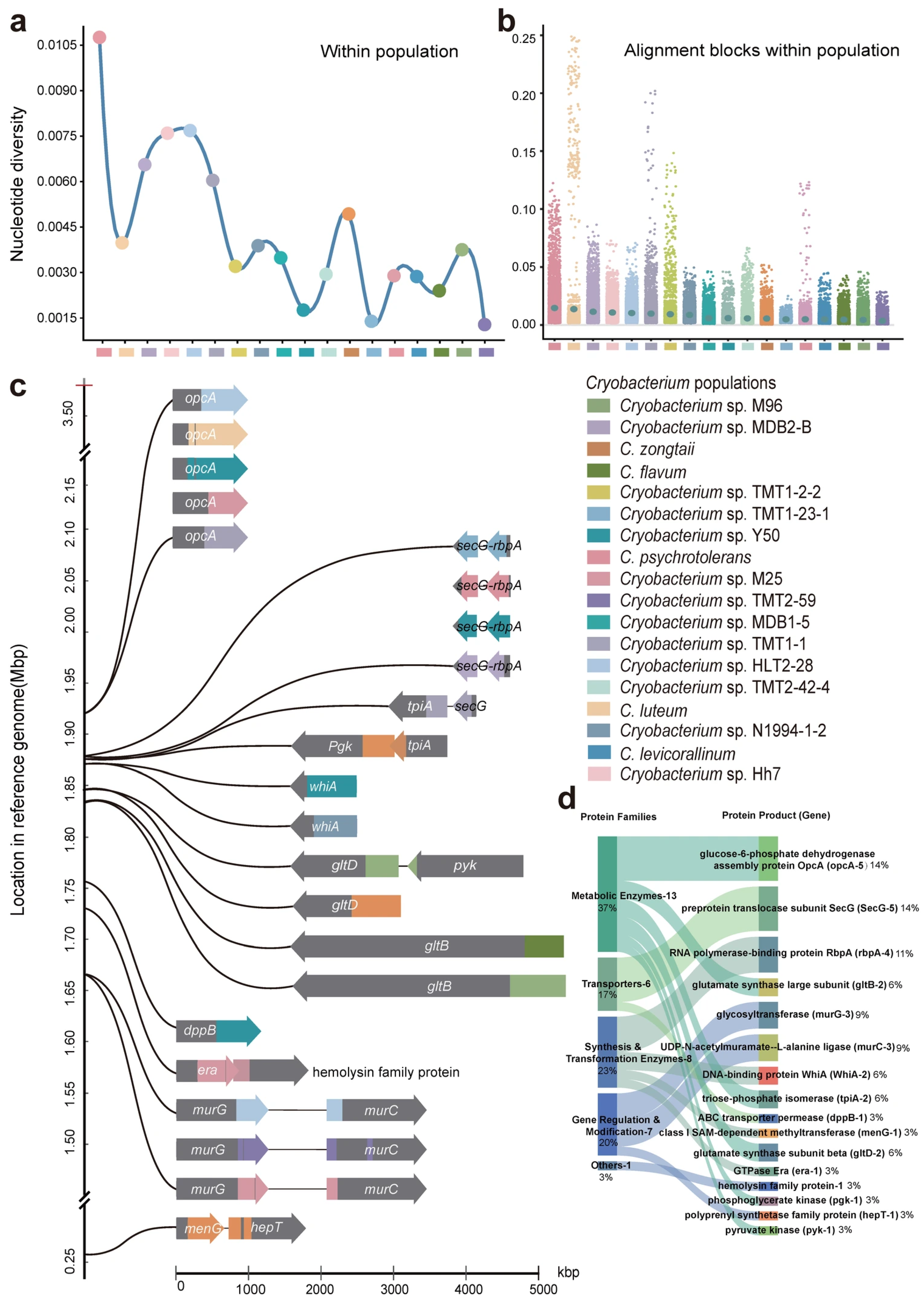 Population Ecology of Glacier Bacteria from the View of Gene Flow in ...