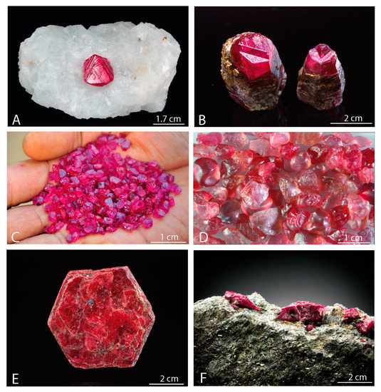 Icons Of Healing Crystals Set Of Twentyfour Minerals Stock