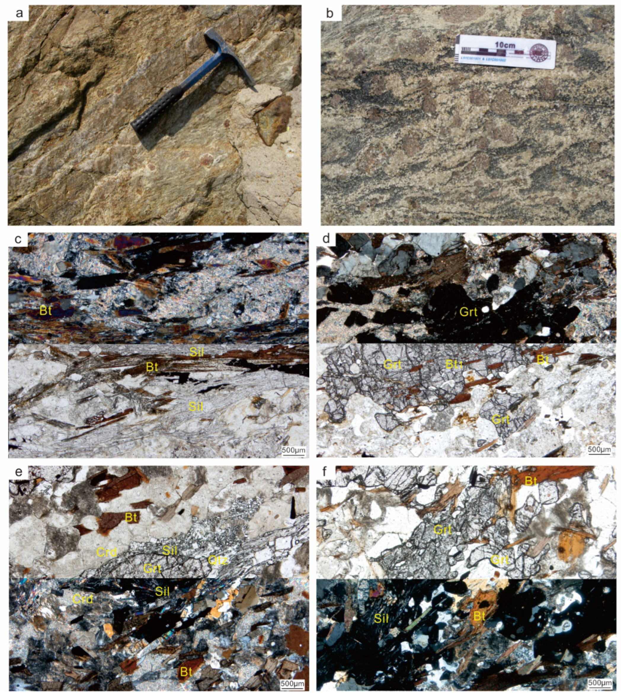 Whole-rock chemical analyses of metamafic and associated evolved