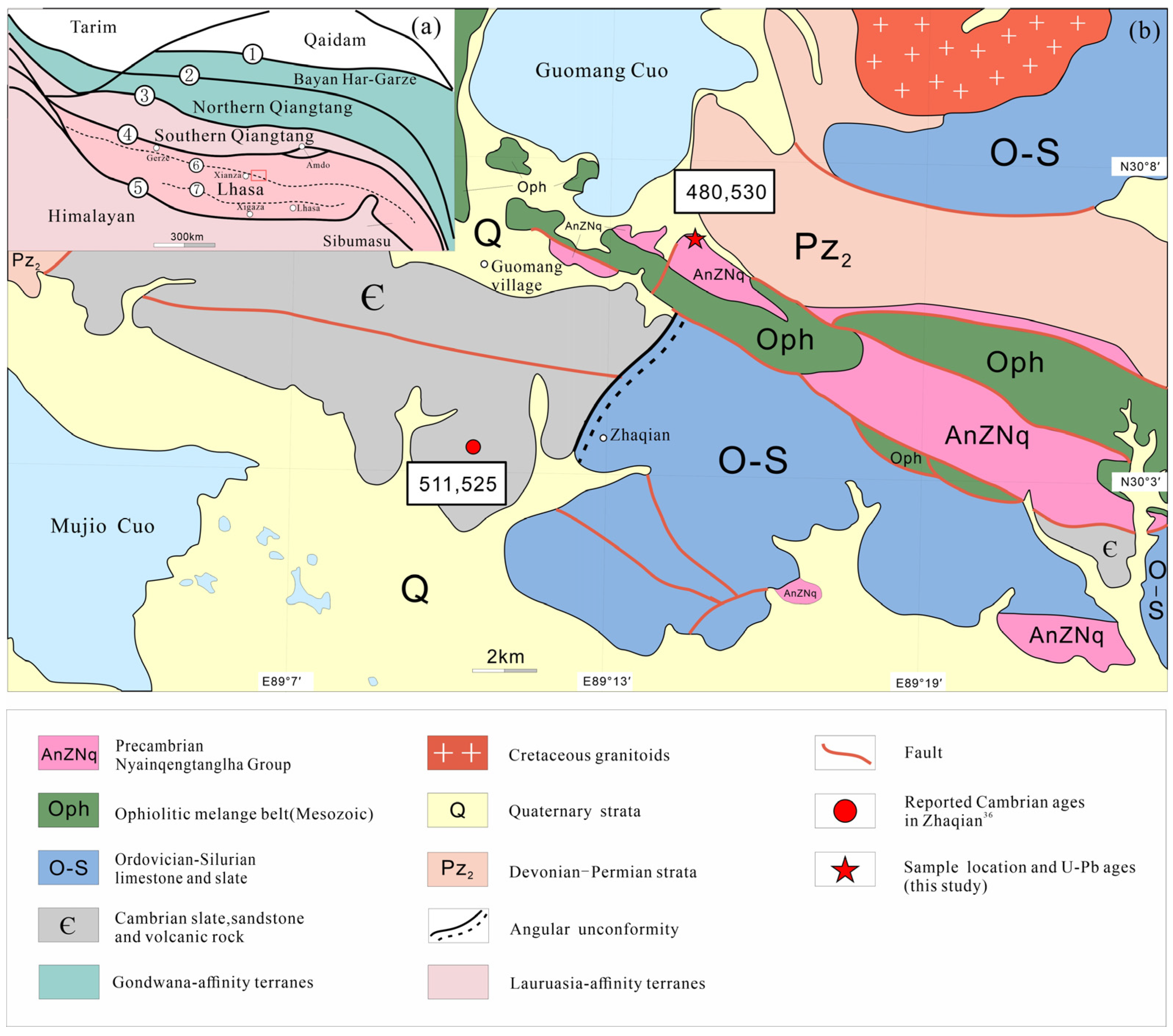 S-Type Granites from the Guomang-Co Area in Central Tibet: A Response ...