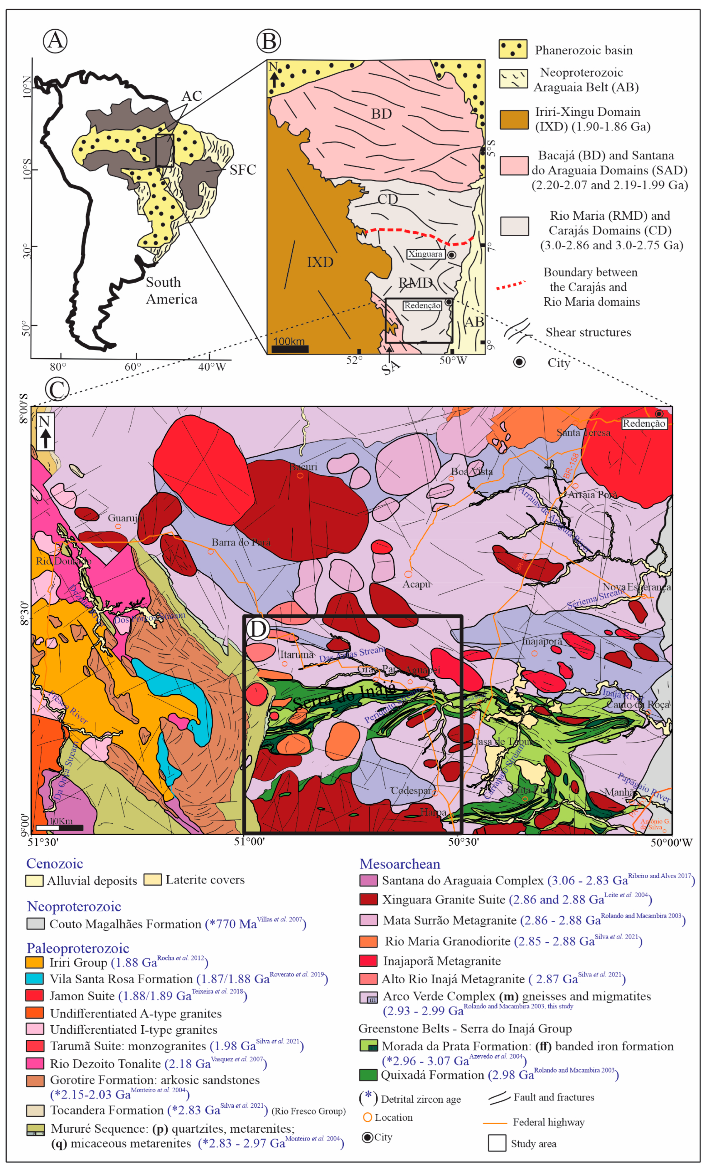 Geochemistry and U-Pb-Hf Geochronology of Mesoarchean Granitoids from ...