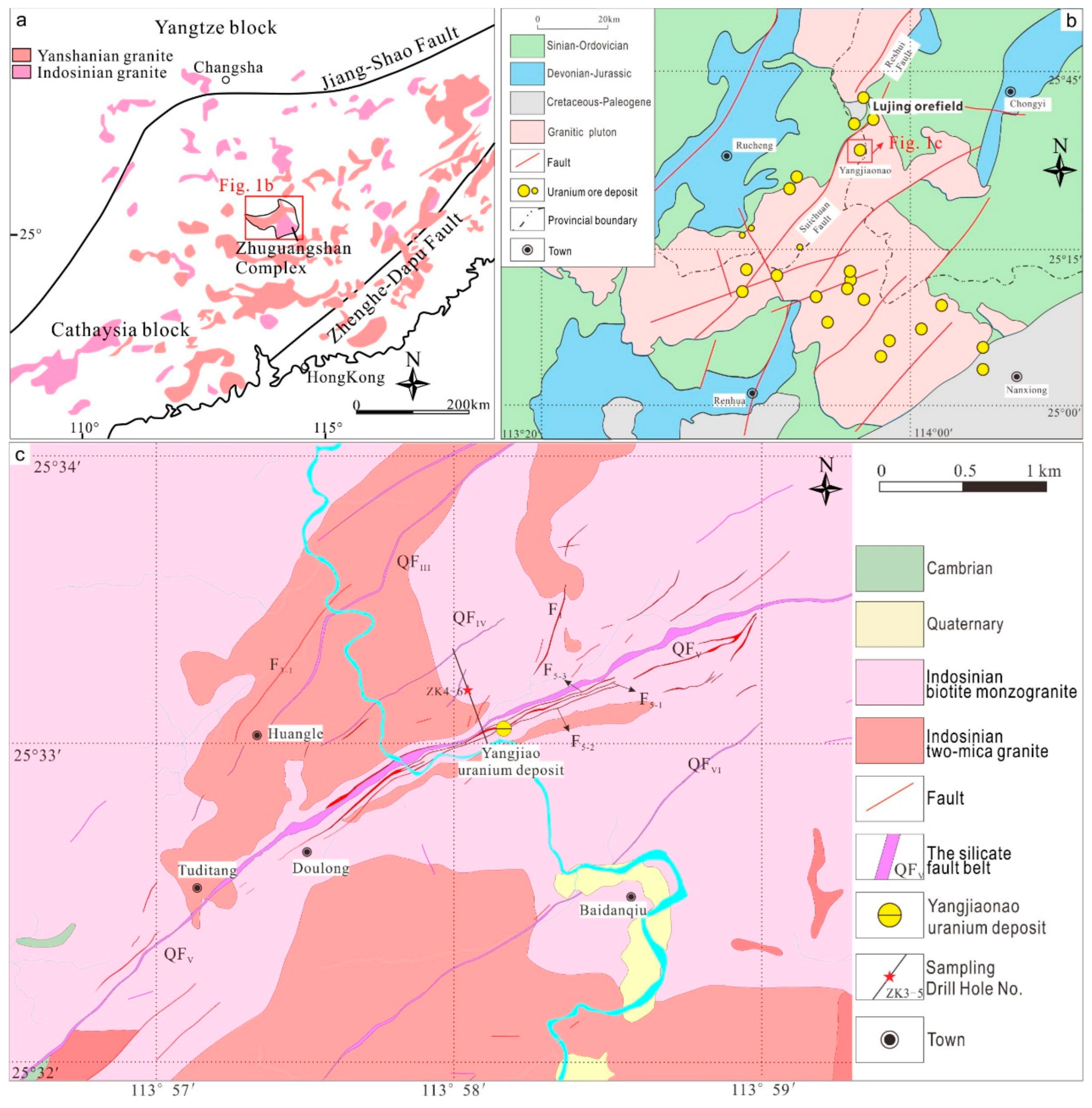Petrogenesis and Uranium Metallogenic Fertility of Triassic ...