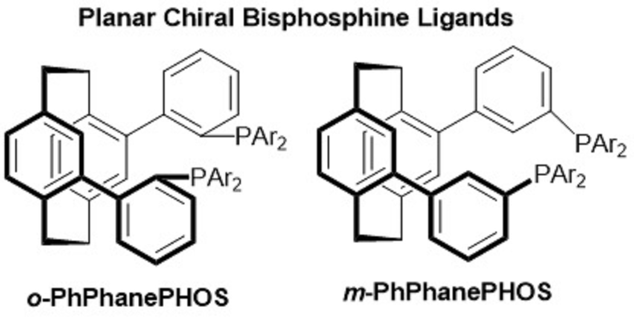 Design and Synthesis of Planar Chiral Bisphosphine Ligands Based on ...