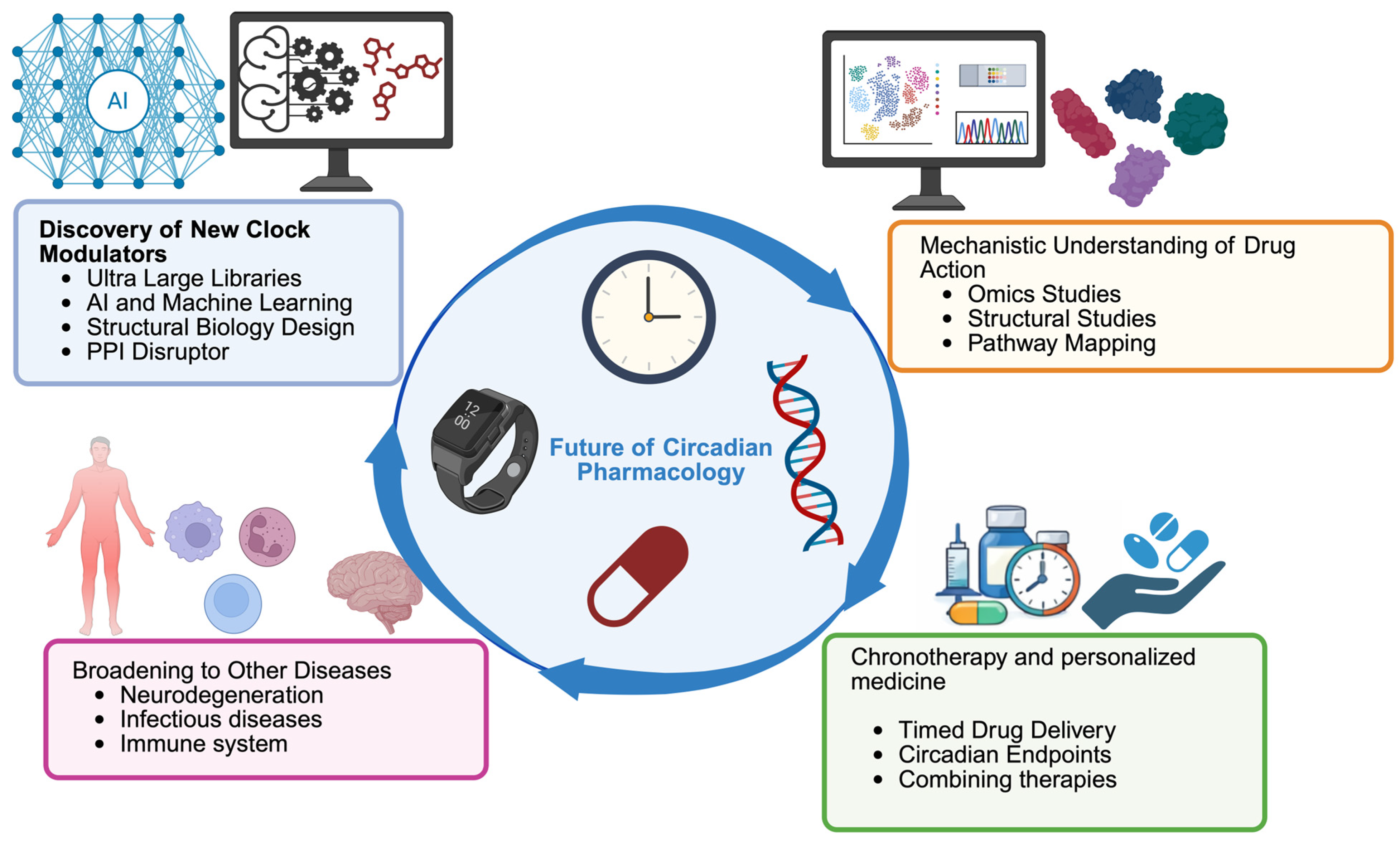 Small-Molecule Modulation of the Circadian Clock in Cancer and Aging