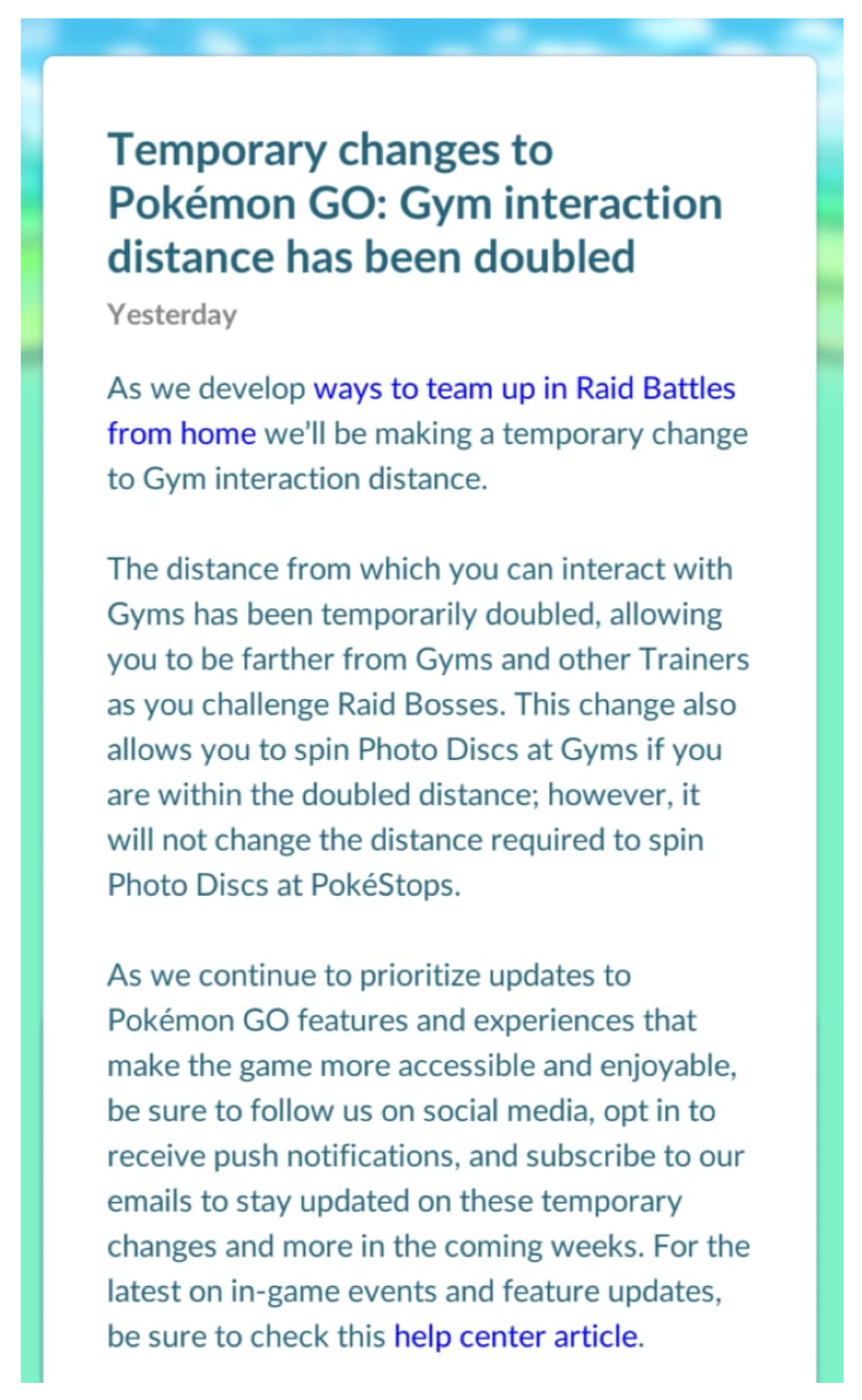 Pokémon Go' Dev Niantic Accepting City Submissions For Live Events