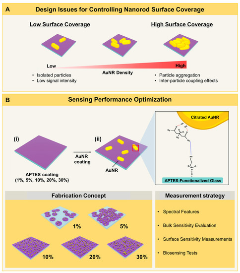 Optimizing Plasmonic Gold Nanorod Deposition on Glass Surfaces for High ...
