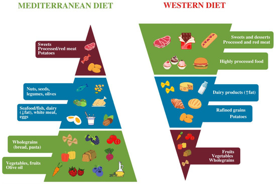 Nutrients | Free Full-Text | The Mediterranean Diet and the Western ...