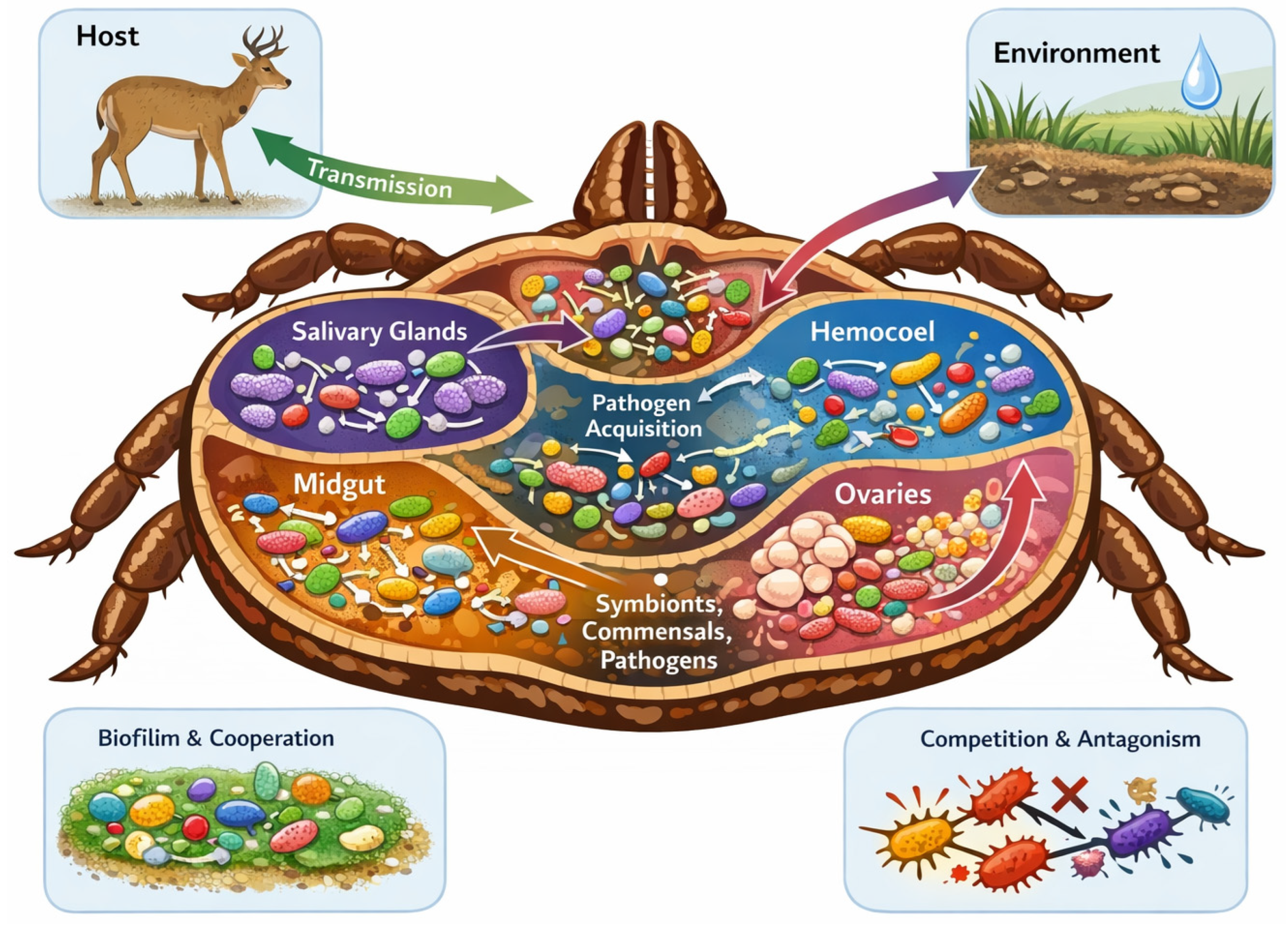 Ecological Frameworks of Pathogen–Pathogen and Pathogen–Microbiome ...
