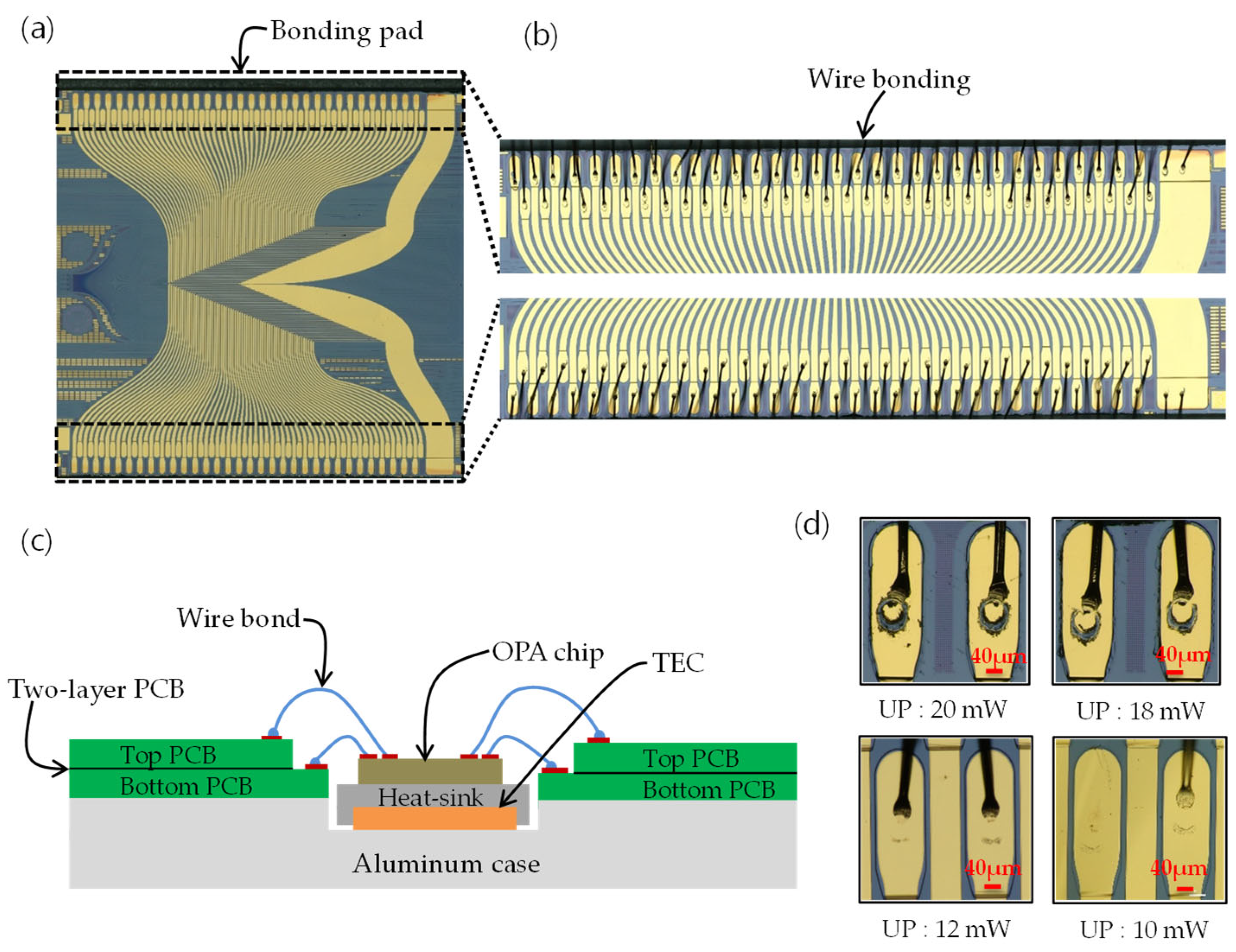 Packaging of 128-Channel Optical Phased Array for LiDAR