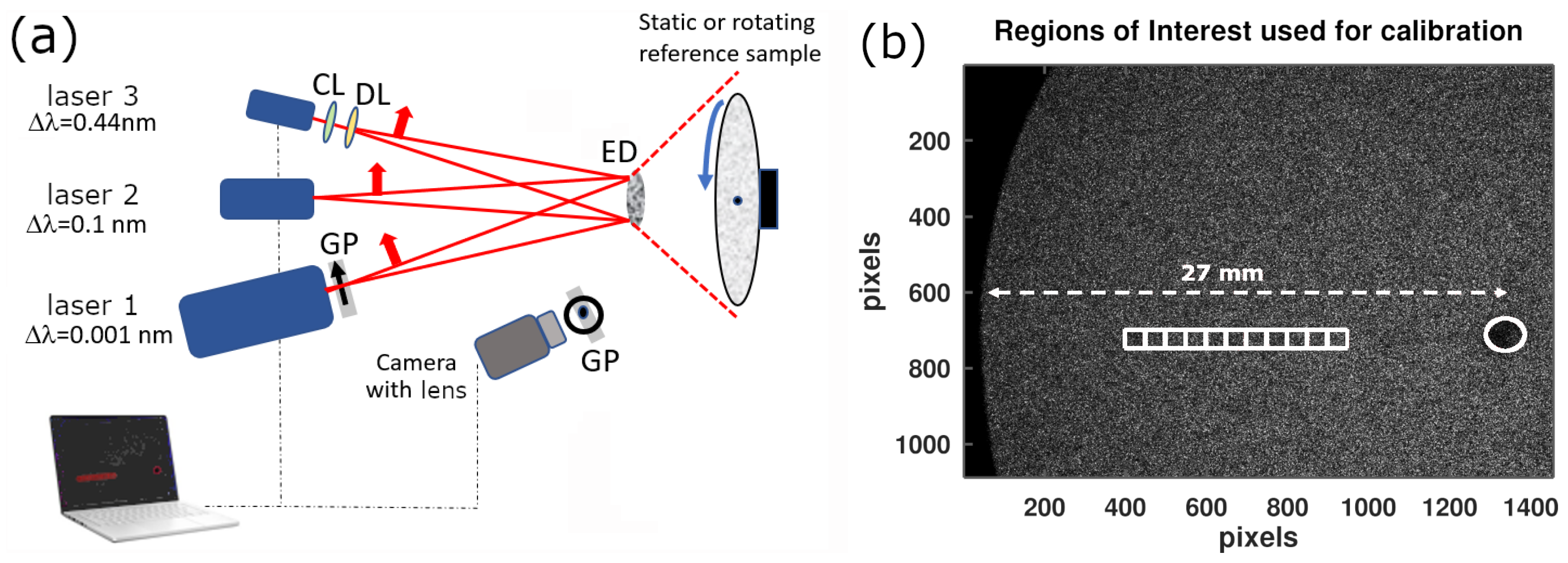 Laser Speckle Orthogonal Contrast Imaging Calibration by Replicating ...