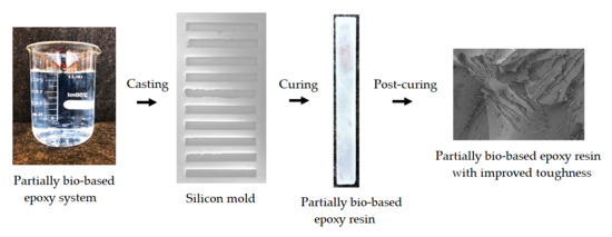 Heterogeneous dynamics in the curing process of epoxy resins