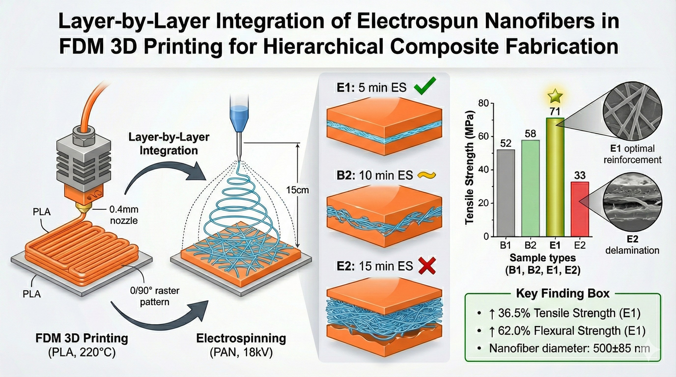 Layer-by-Layer Integration of Electrospun Nanofibers in FDM 3D Printing ...