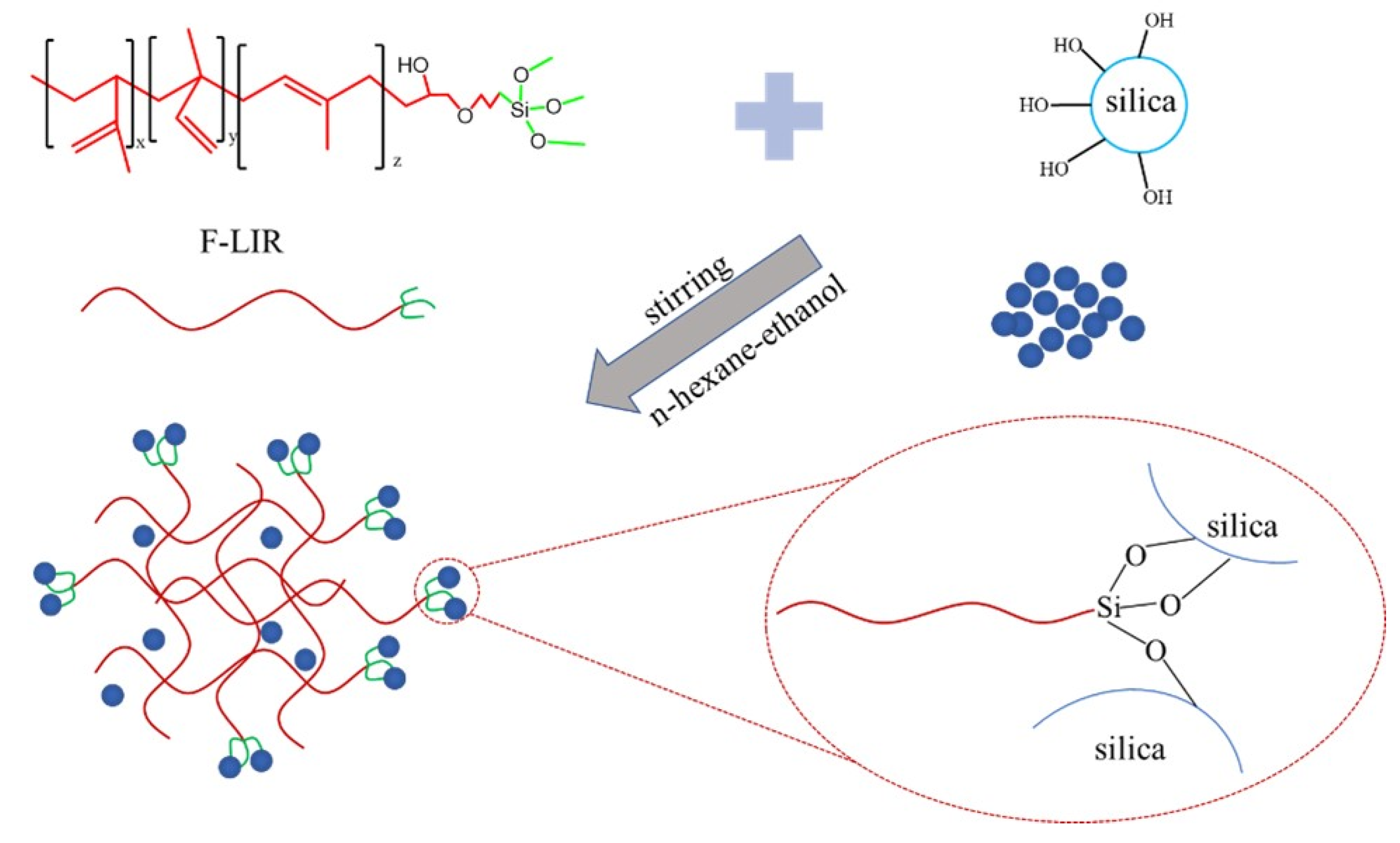 The Interfacial Interaction of Functional Liquid Polyisoprene Rubber in ...