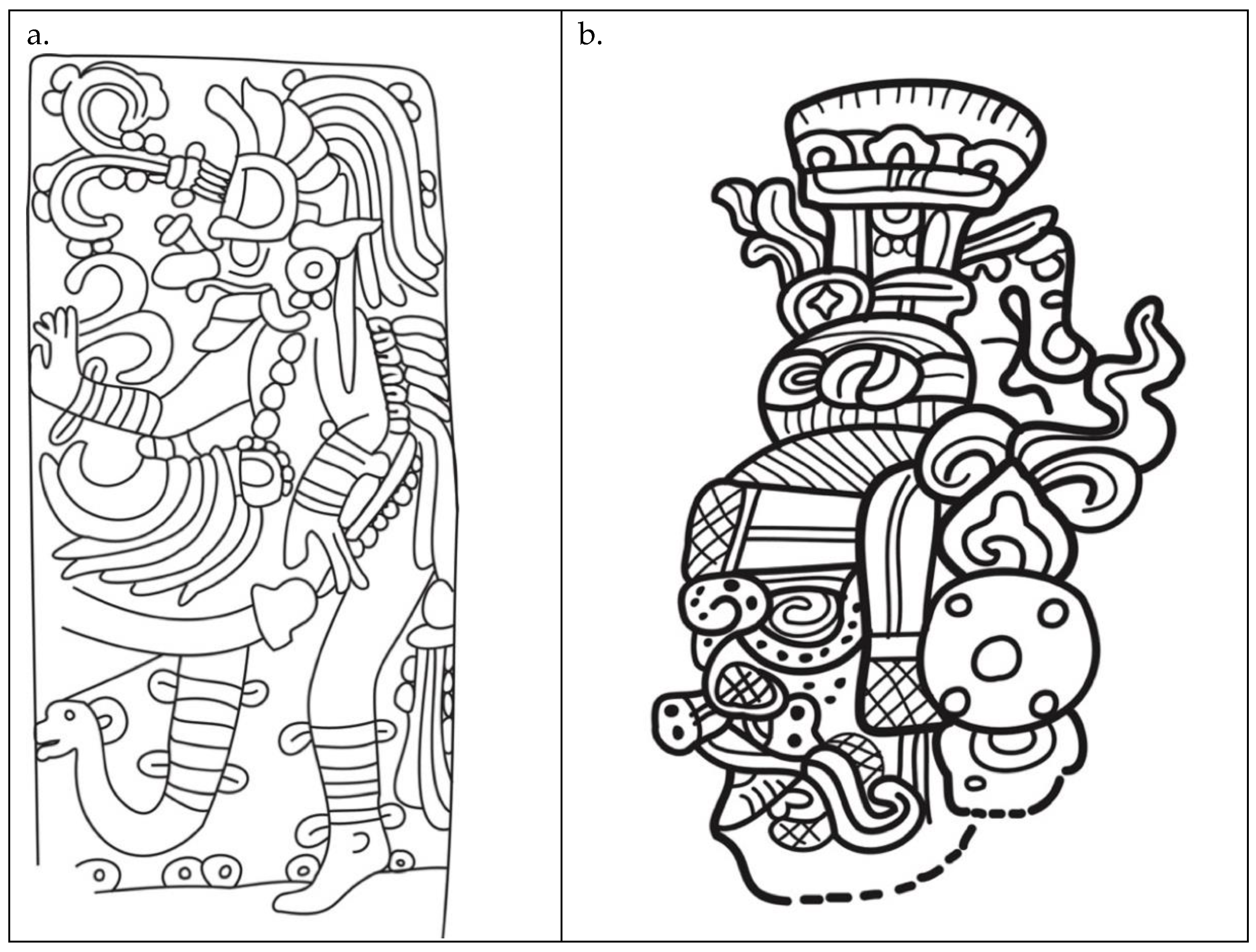 Aztec Empire on X: A yohualli glyph symbolizing a night star
