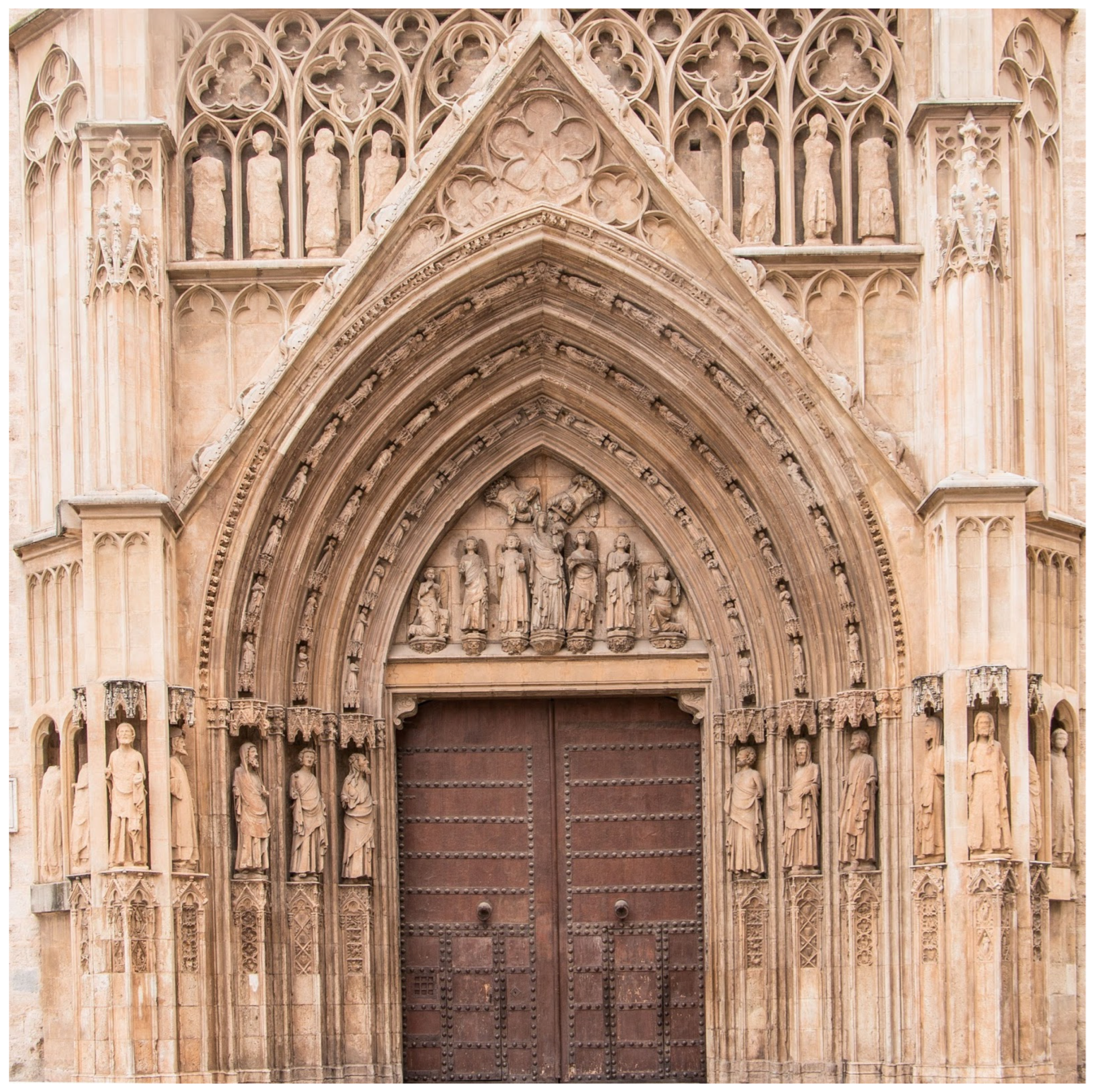 Religions | Free Full-Text | Virgin Mary as the “Gate of  Heaven” with Angelic Musicians in the Doorway of the Apostles at the  Cathedral of Valencia