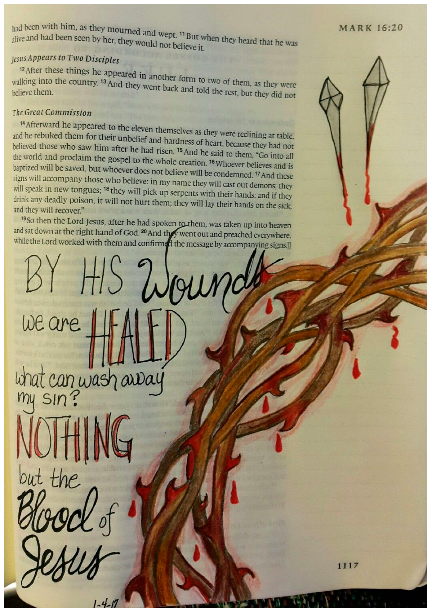 Thorns in the Garden Add On: Trials Bible Journaling Kit 