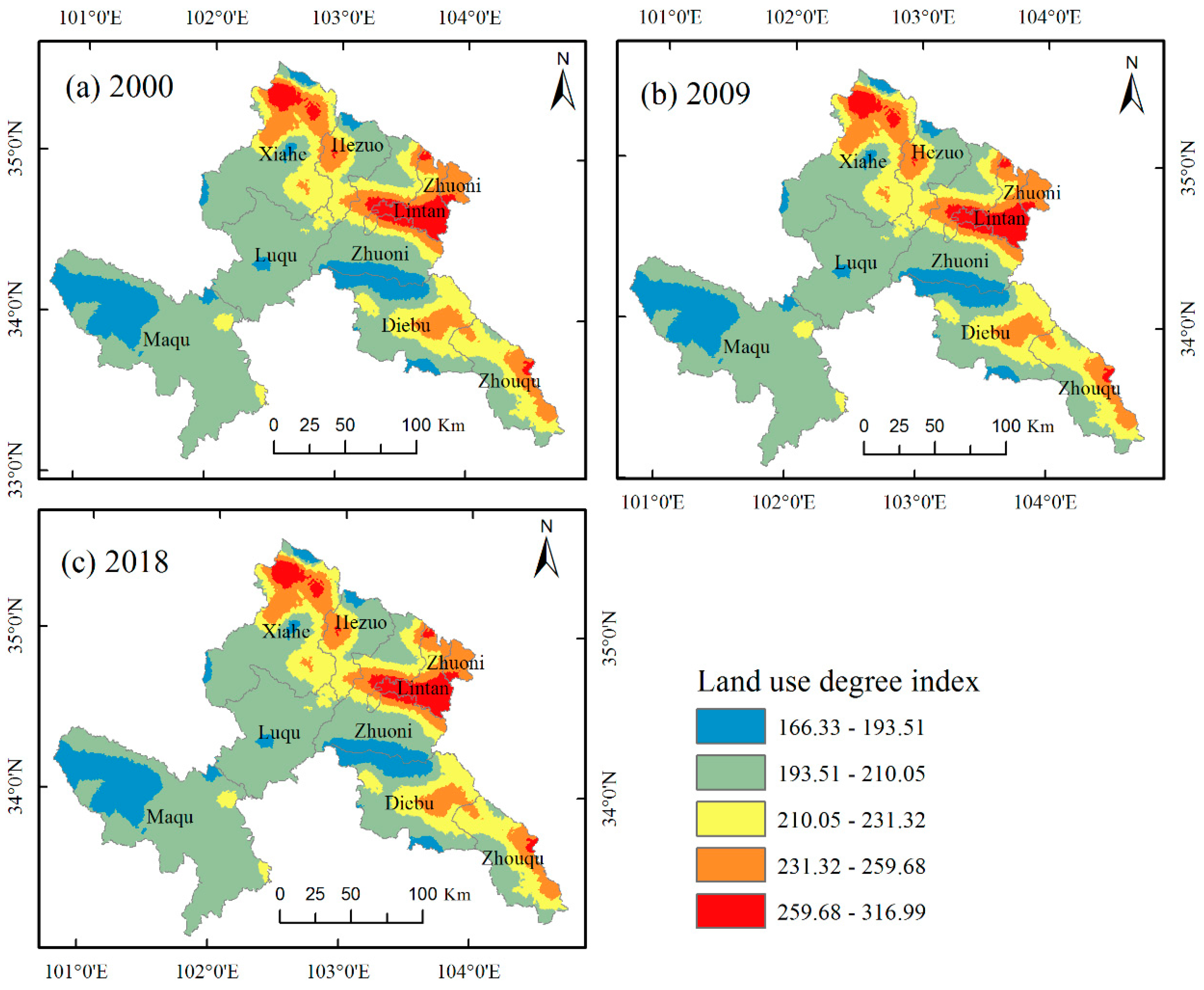 Remote Sensing | Free Full-Text | Land Use/Land Cover Changes and 