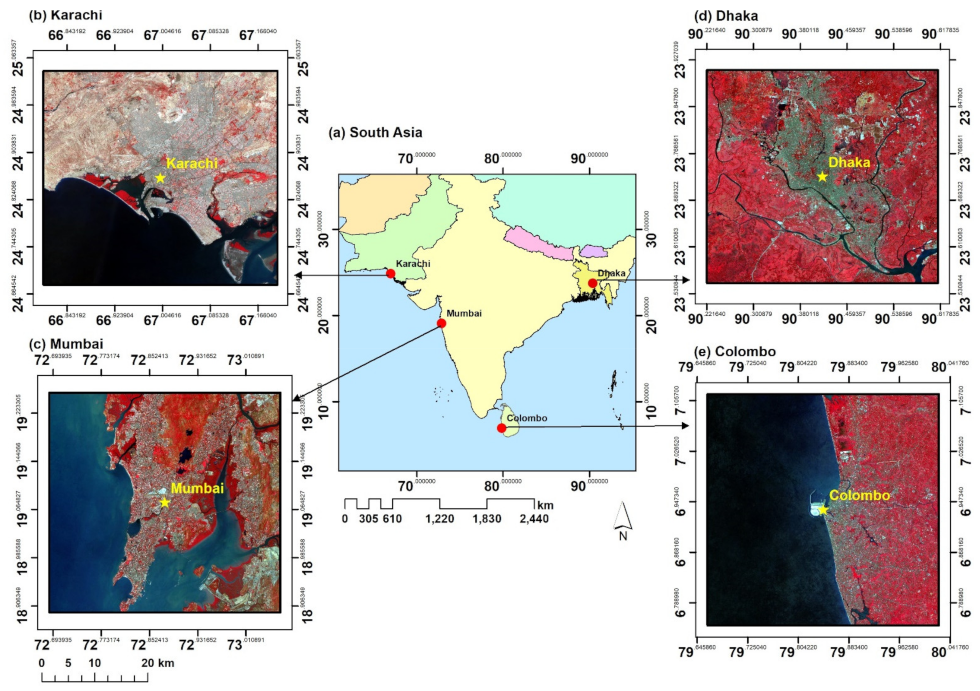 Case studies on urban density from Karachi, Bangkok and Kathmandu