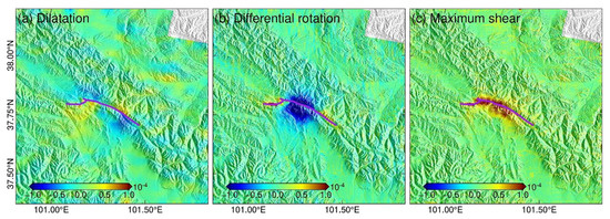 Remote Sensing | Special Issue : InSAR For Earthquake Deformation ...