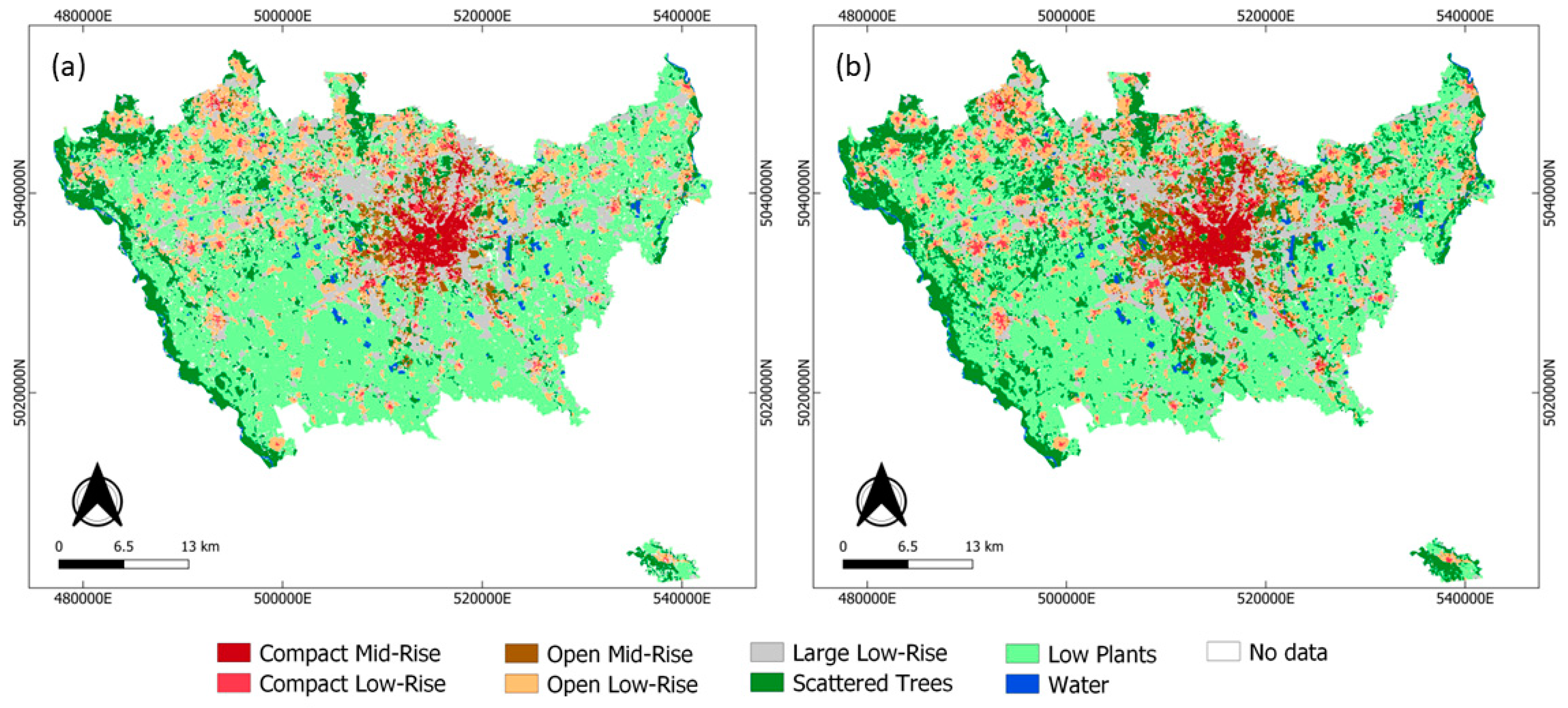 Remote Sensing Free Full-Text Insights into the Effect of Urban Morphology and Land Cover on Land Surface and Air Temperatures in the Metropolitan City of Milan (Italy) Using Satellite Imagery