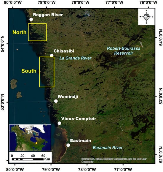 Use of Landsat Imagery Time-Series and Random Forests Classifier to  Reconstruct Eelgrass Bed Distribution Maps in Eeyou Istchee