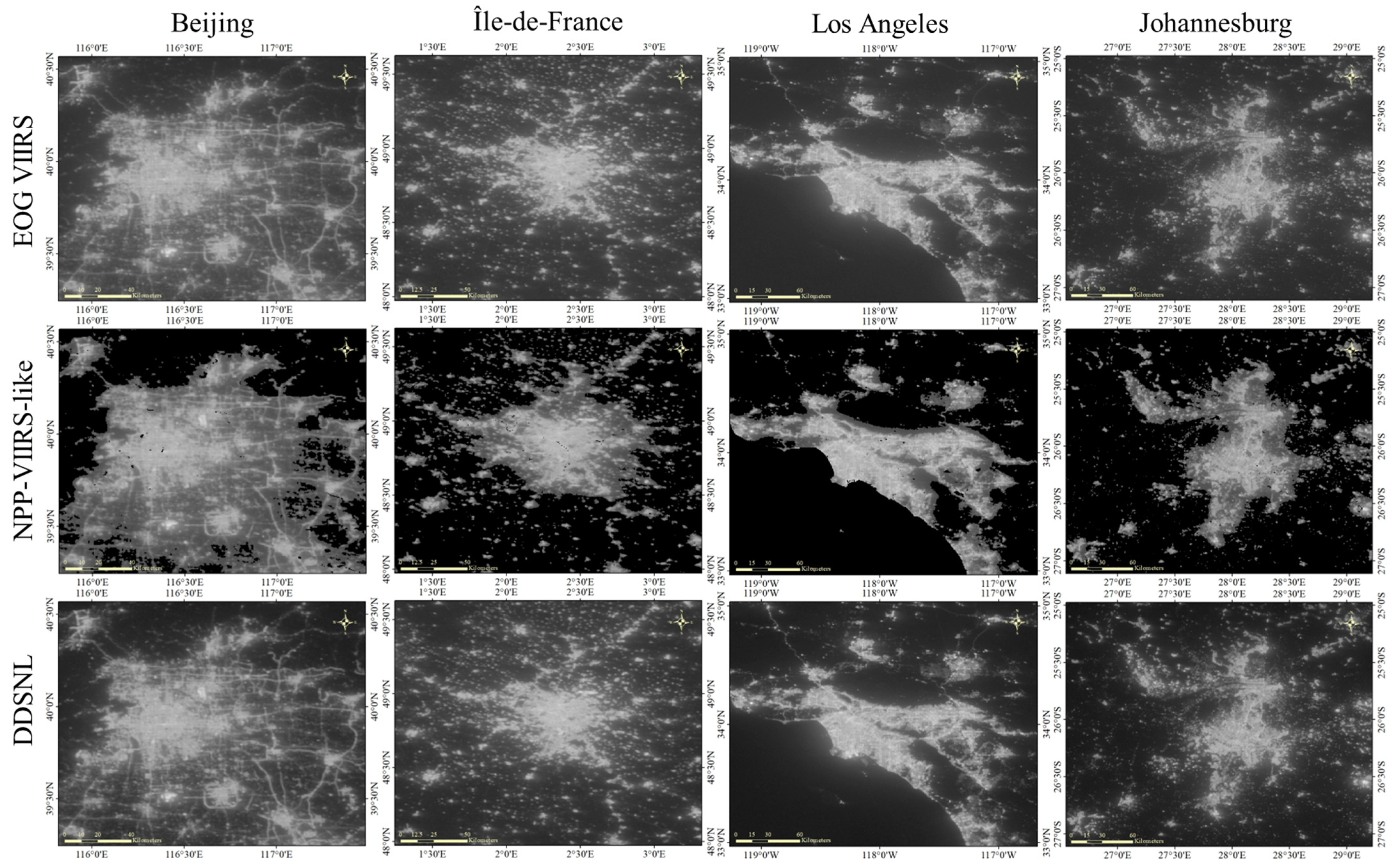 Smooth Lighting Algorithm Production of Annual Nighttime Light Based on De-Difference Smoothing ...