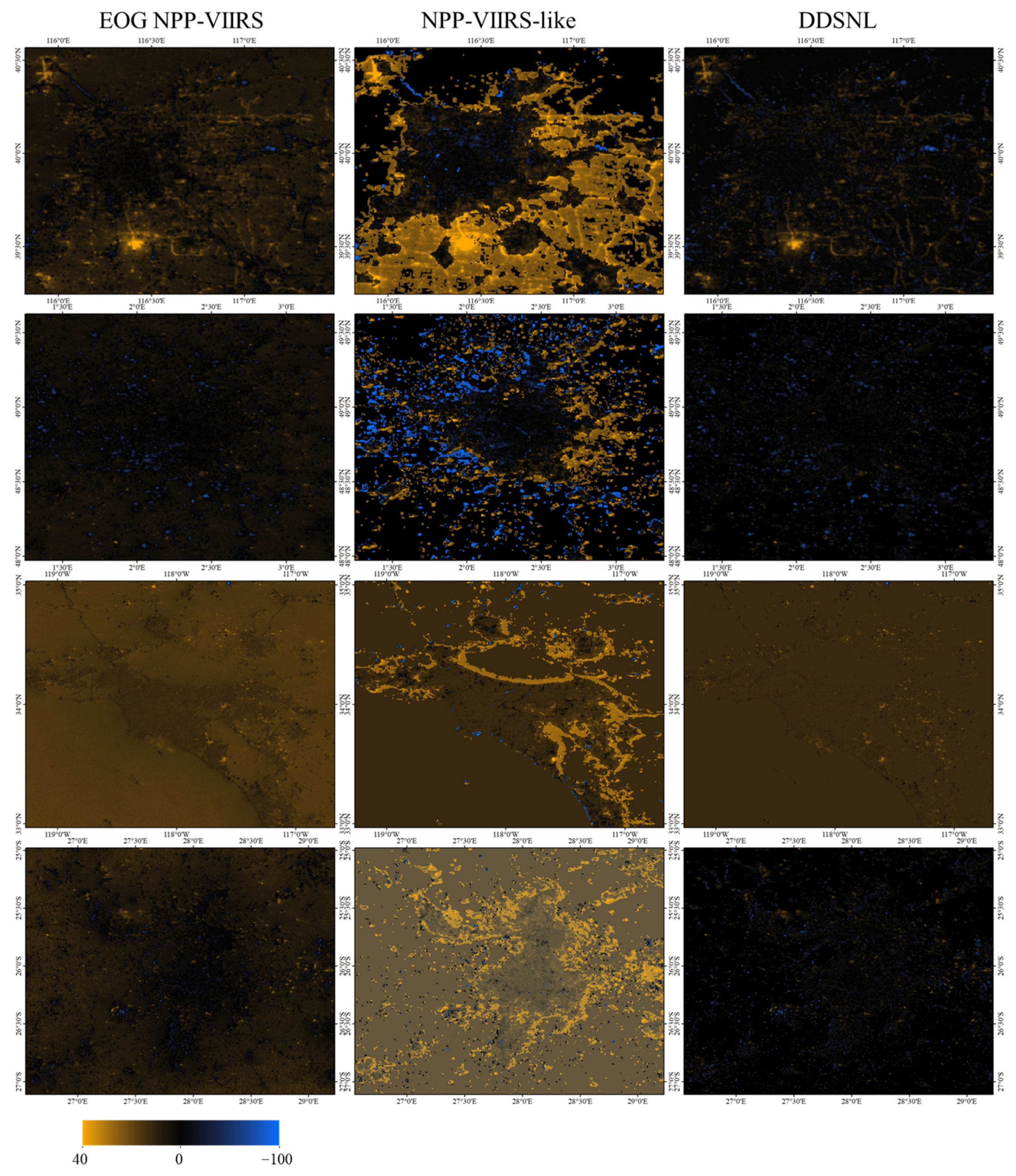 Sample Night Diff Calculation Production of Annual Nighttime Light Based on De-Difference Smoothing ...
