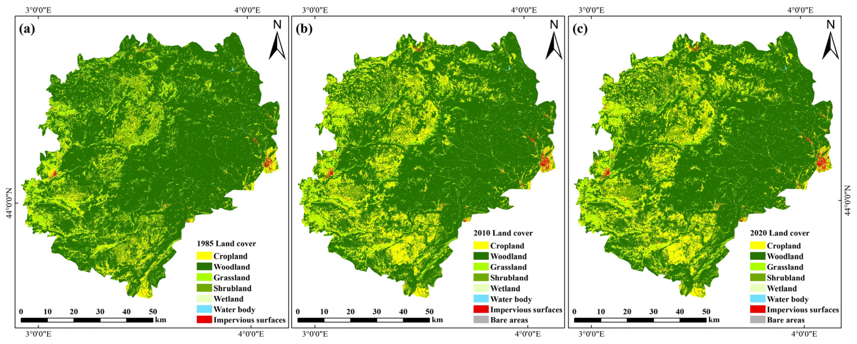 Assessing the Impact of Climate Change on the Landscape Stability in