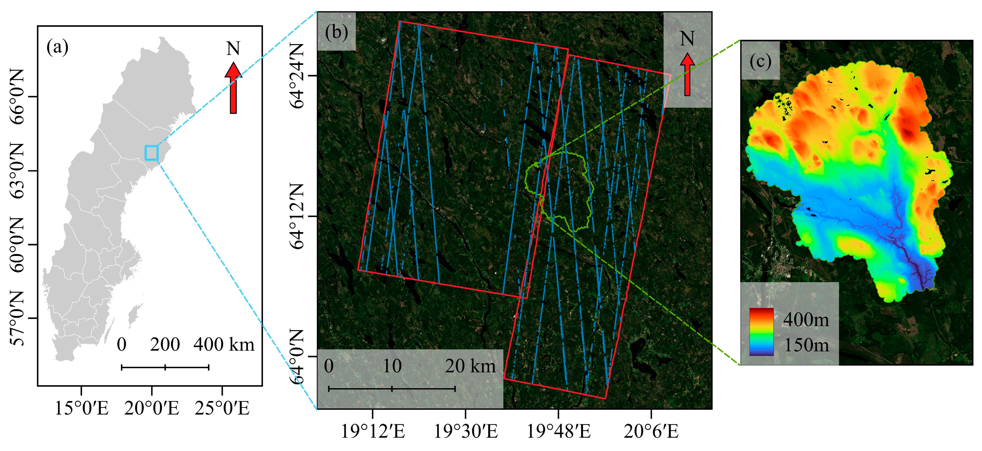 Sub-Canopy Topography Inversion Using Multi-Baseline Bistatic InSAR ...