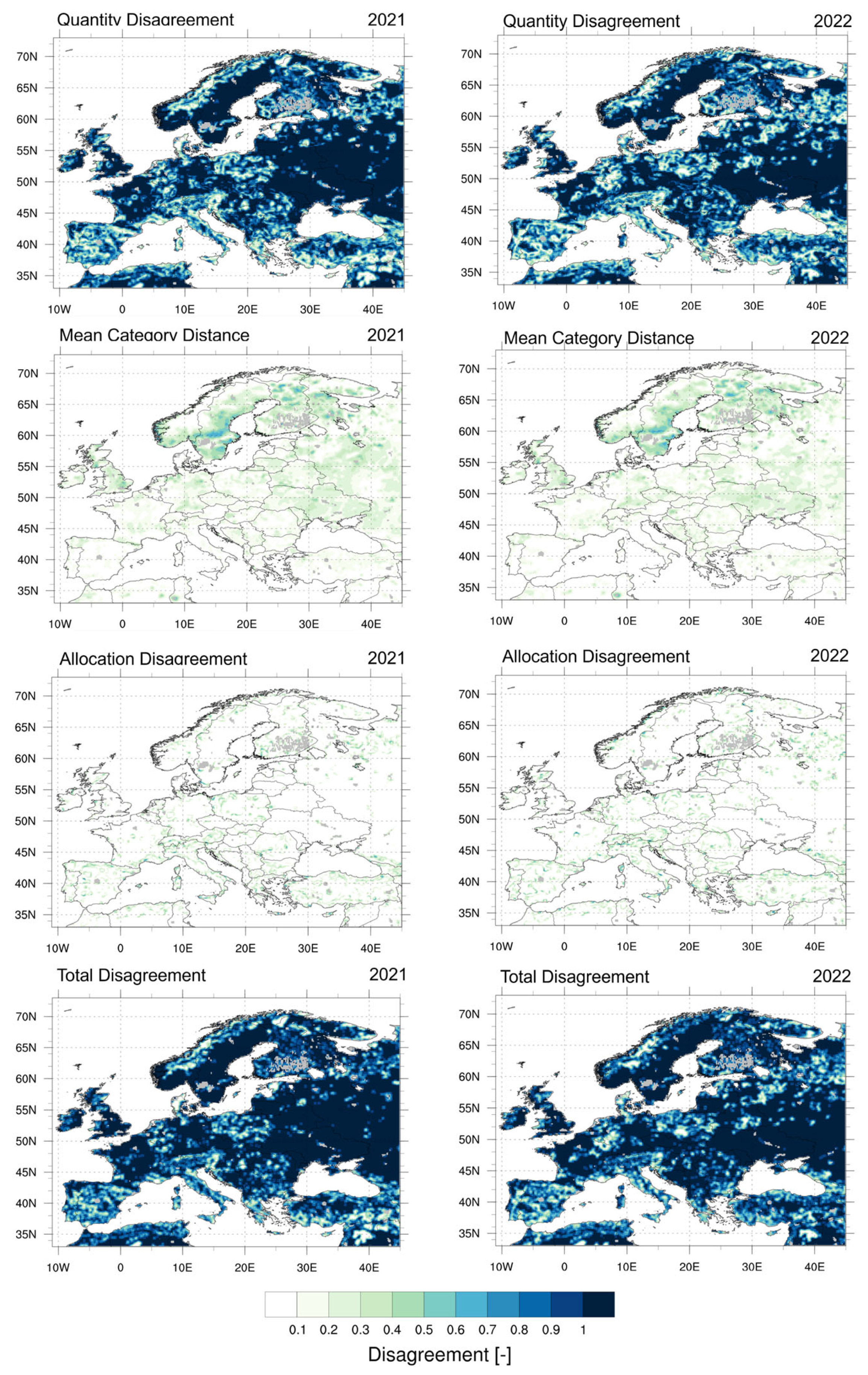 Assessing the Spatial Similarity of Soil Moisture Patterns and Their ...