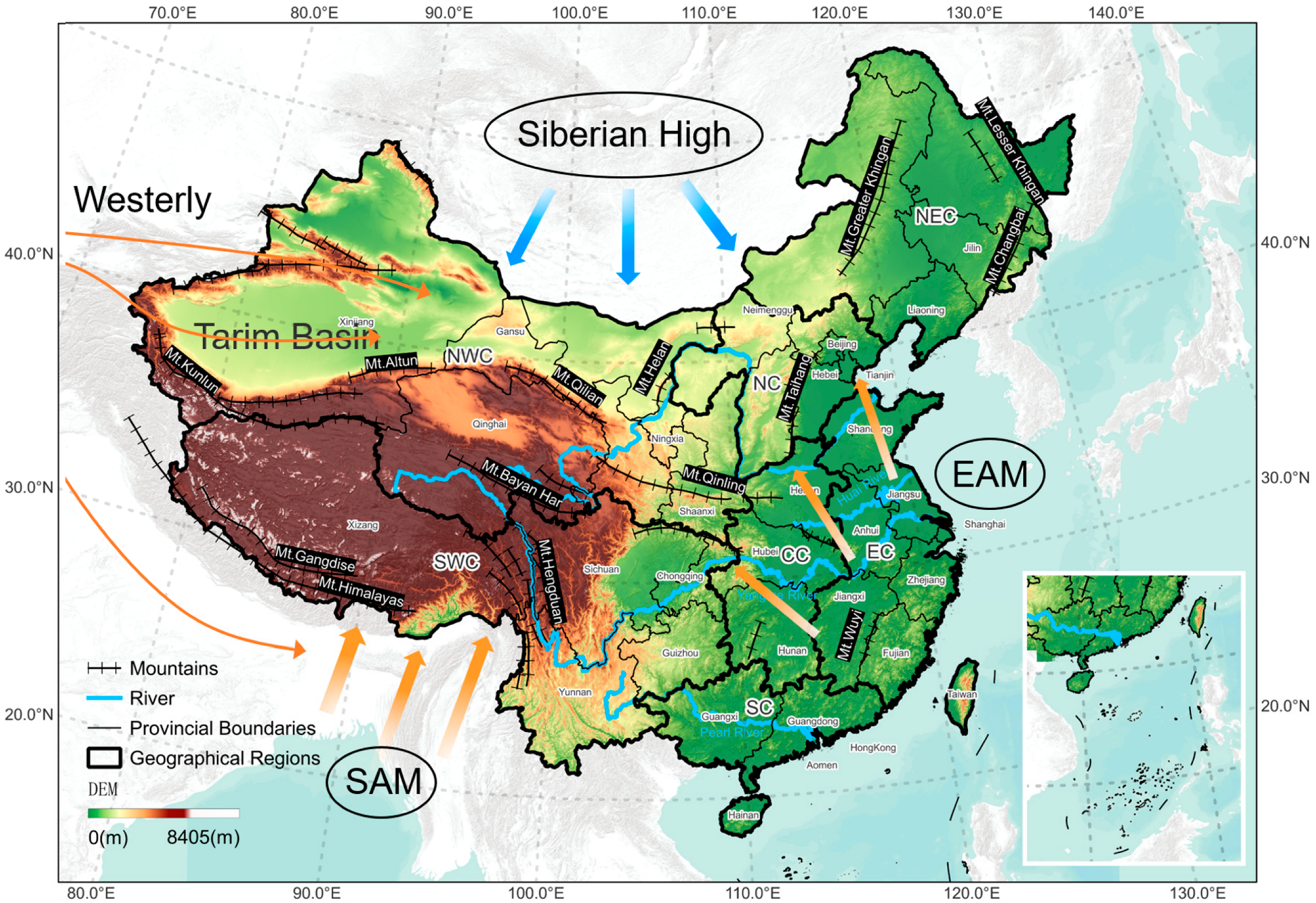Seven Decades of Aridity Transitions in China: Spatiotemporal Patterns ...