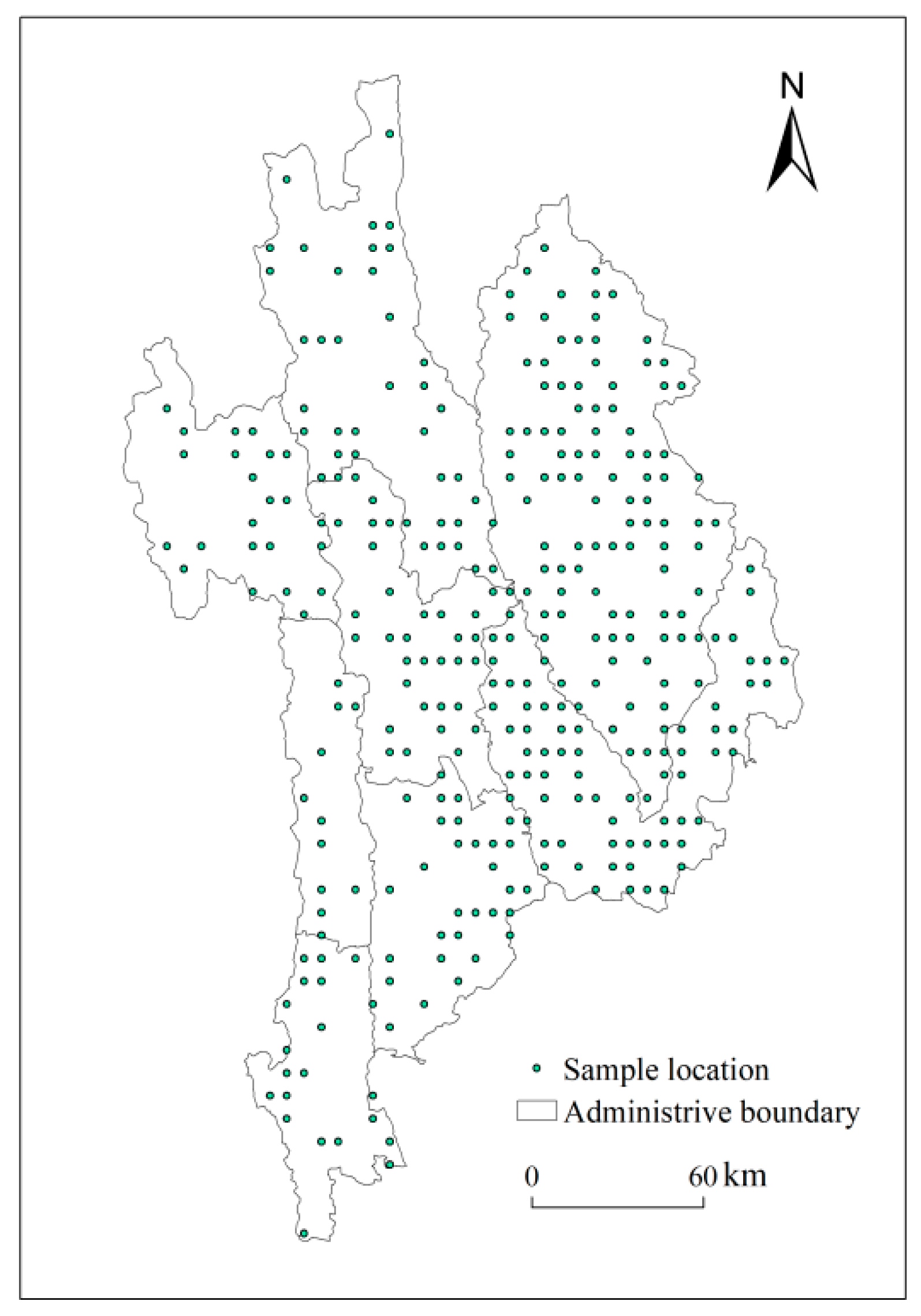 Three Parallel Rivers Map Forest Aboveground Carbon Storage in the Three Parallel Rivers Region ...