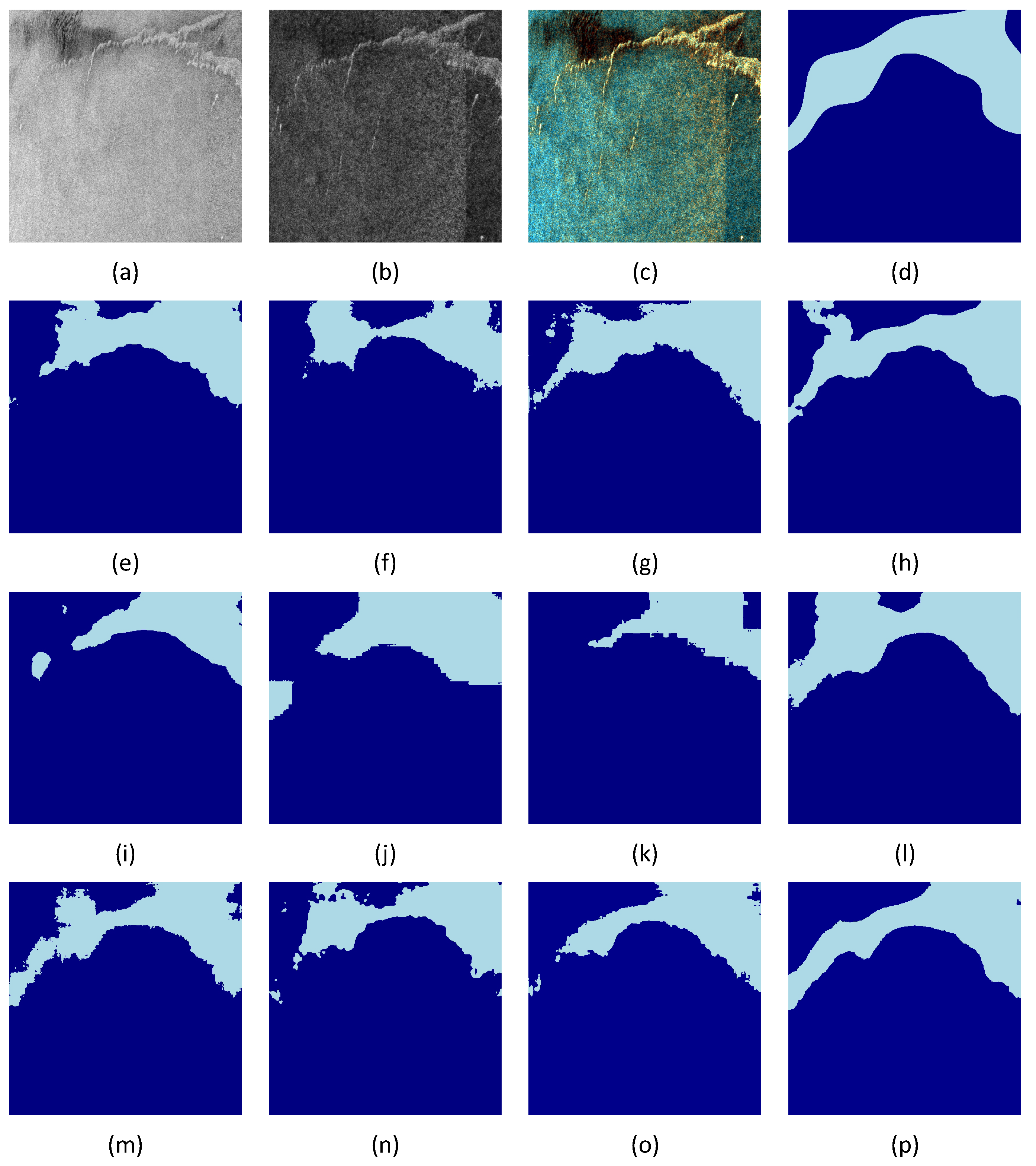 Sea Ice and Water Segmentation in SAR Imagery Based on Polarization ...